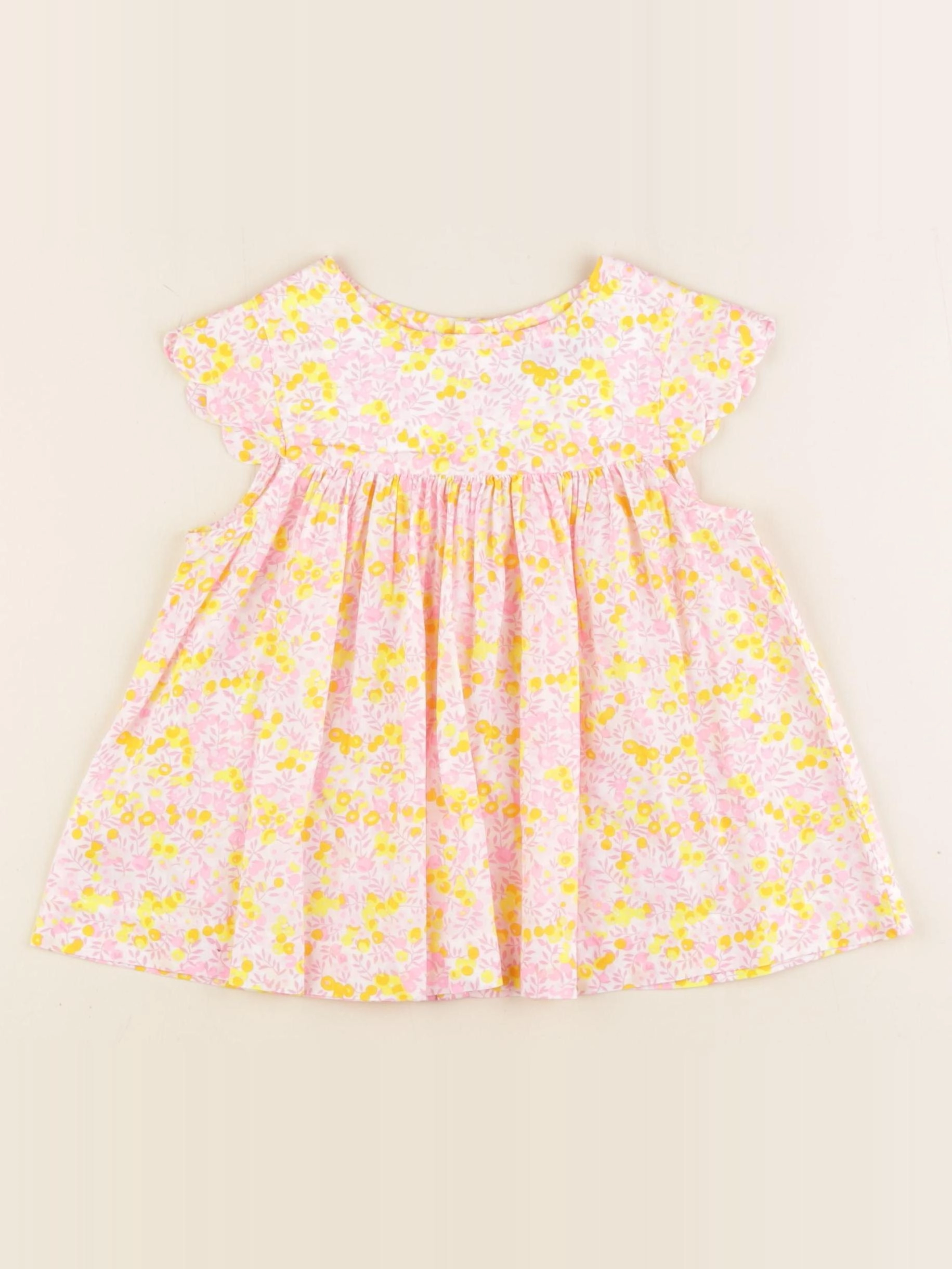 Jacadi - robe liberty multicolore - 36 mois