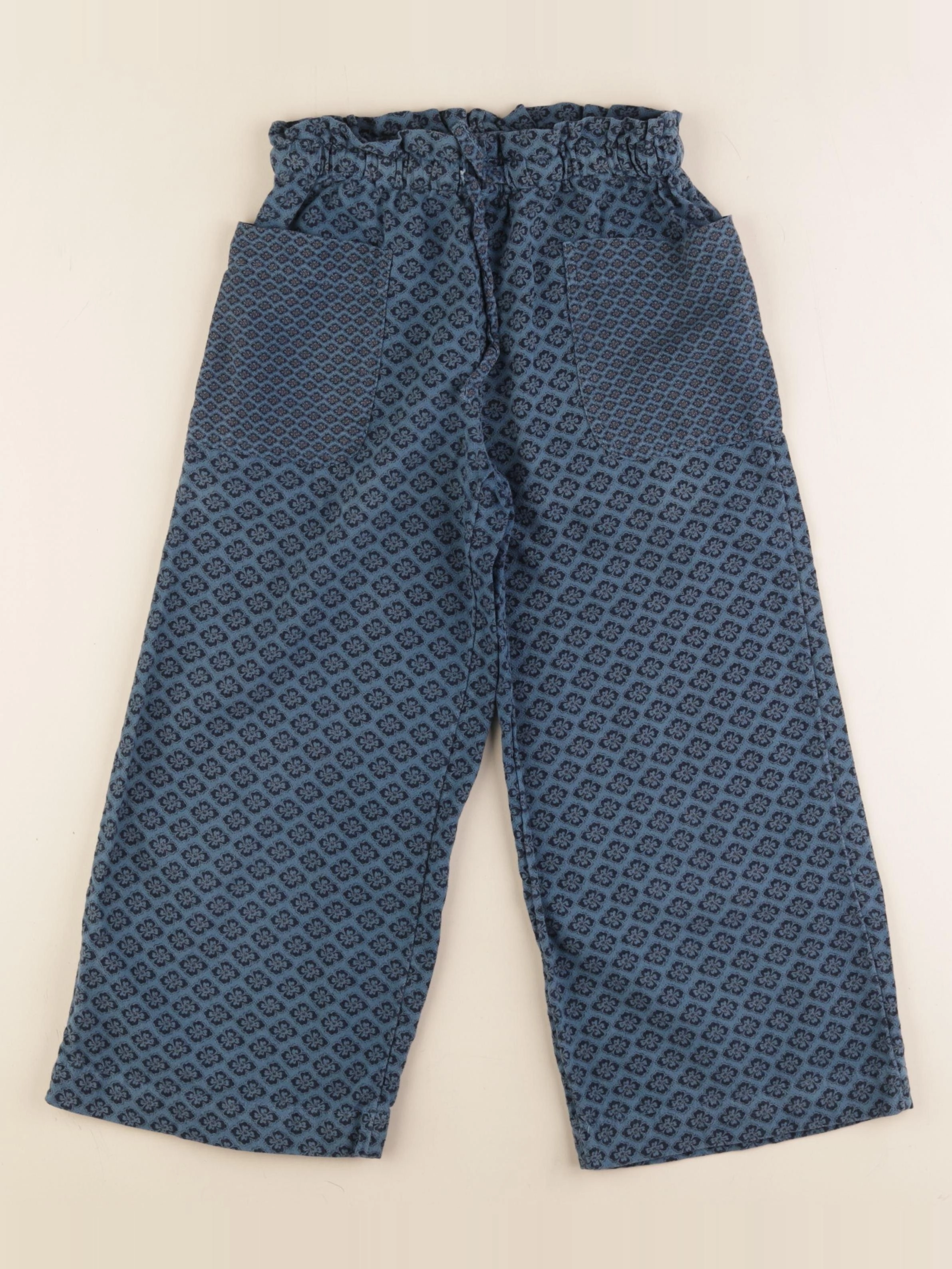Monoprix - pantalon bleu - 8 ans