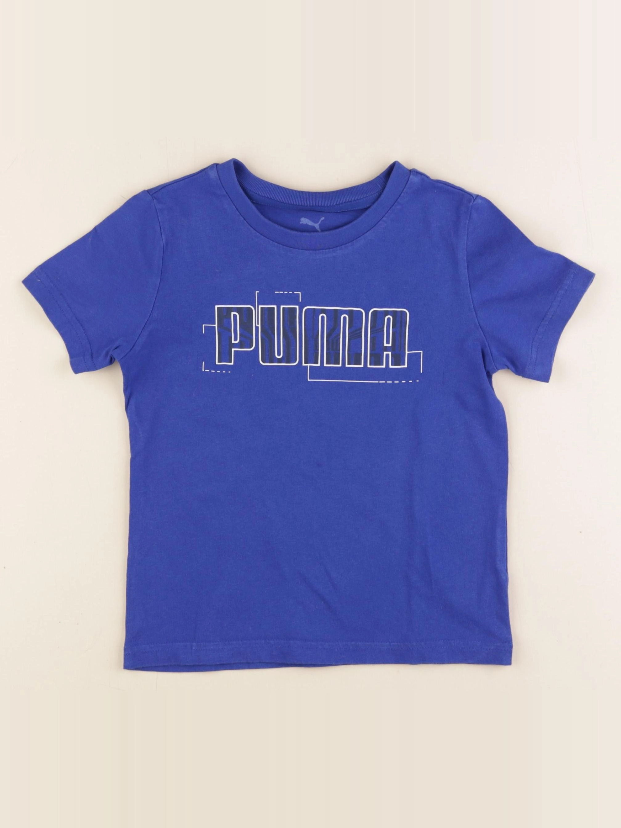 Puma - tee-shirt bleu - 4/6 ans