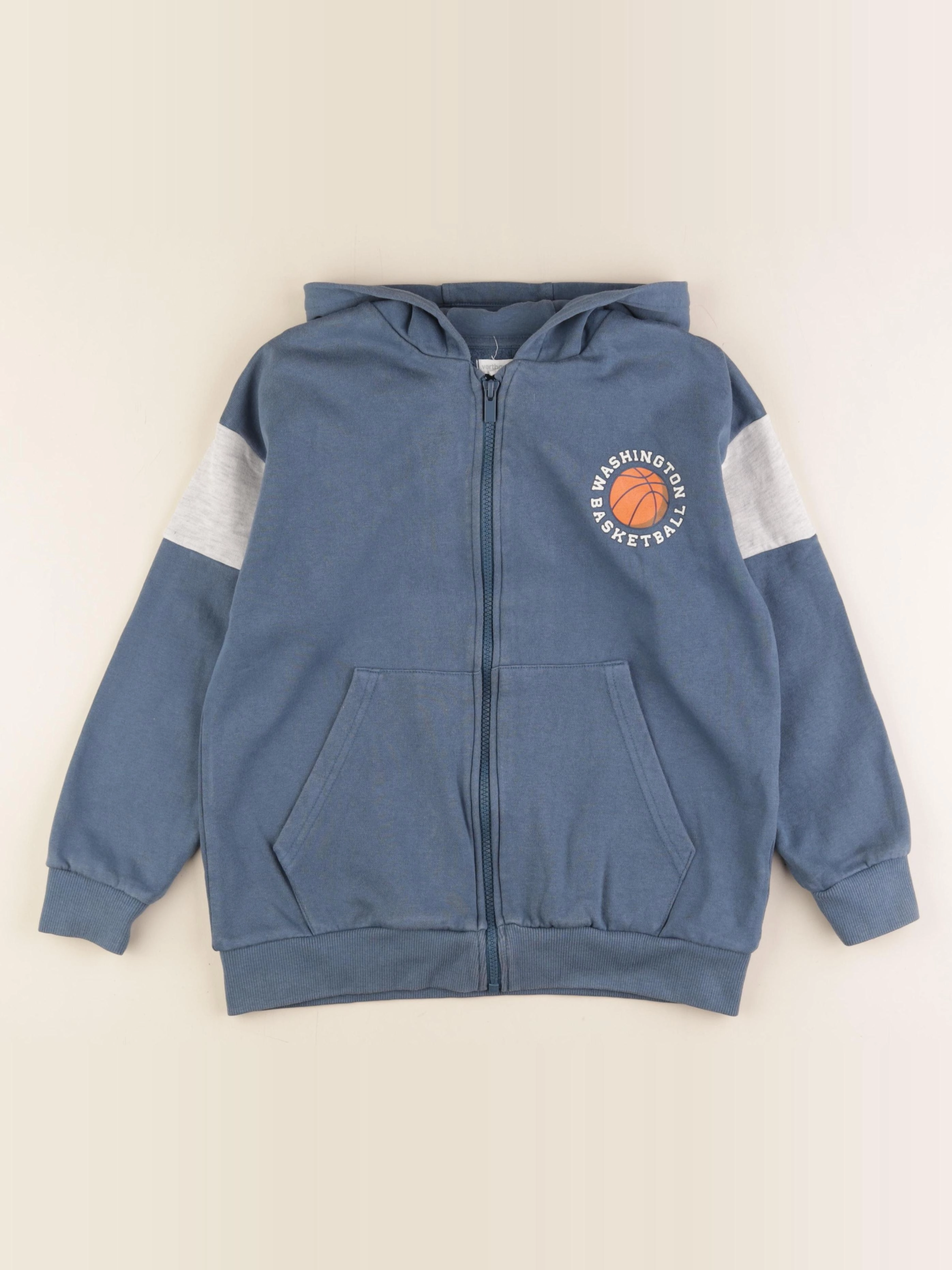 Vertbaudet - sweat bleu - 10 ans