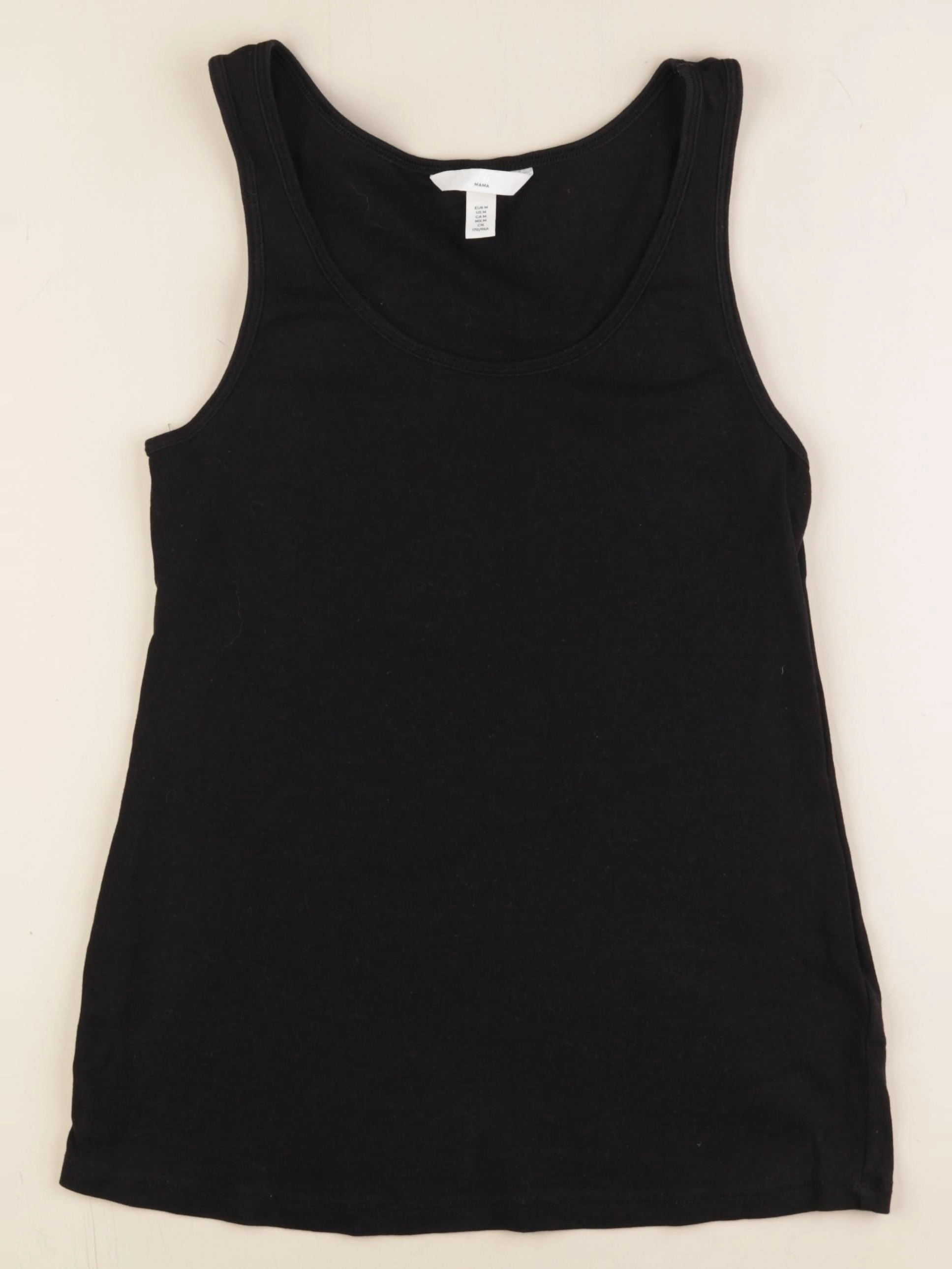 H&M - débardeur grossesse noir - m