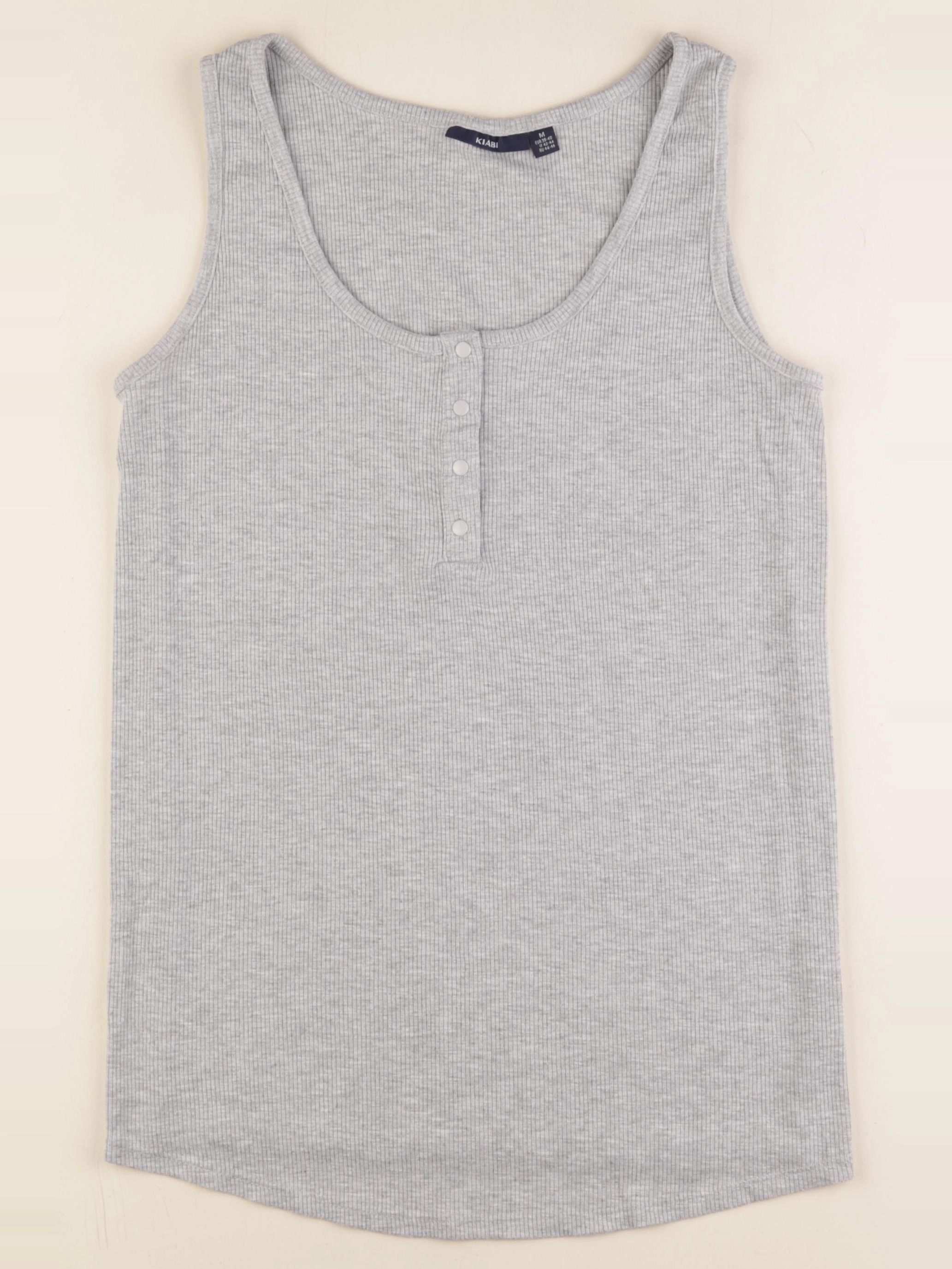 Kiabi - débardeur grossesse gris - m