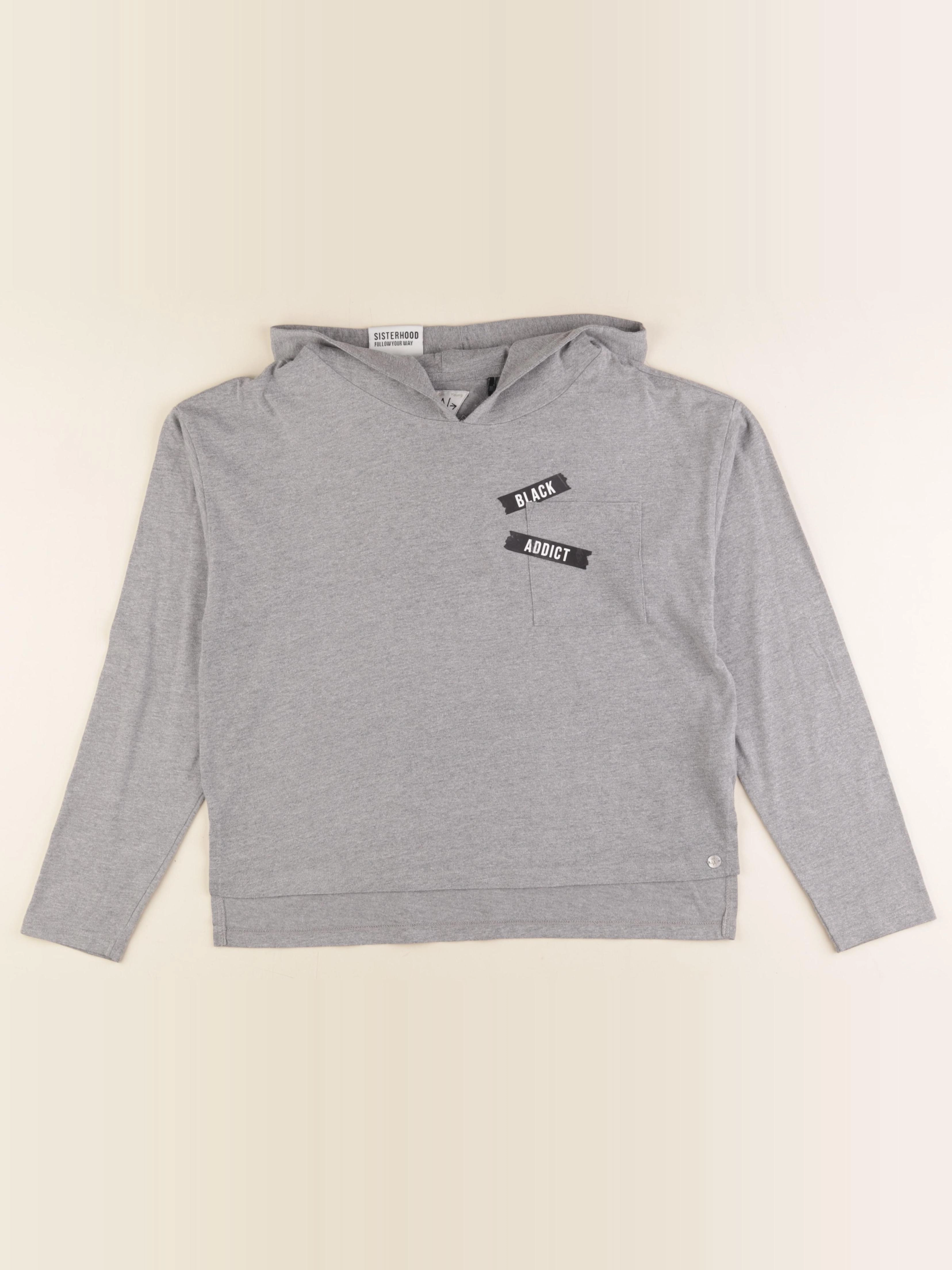 IKKS - tee-shirt gris - 16 ans