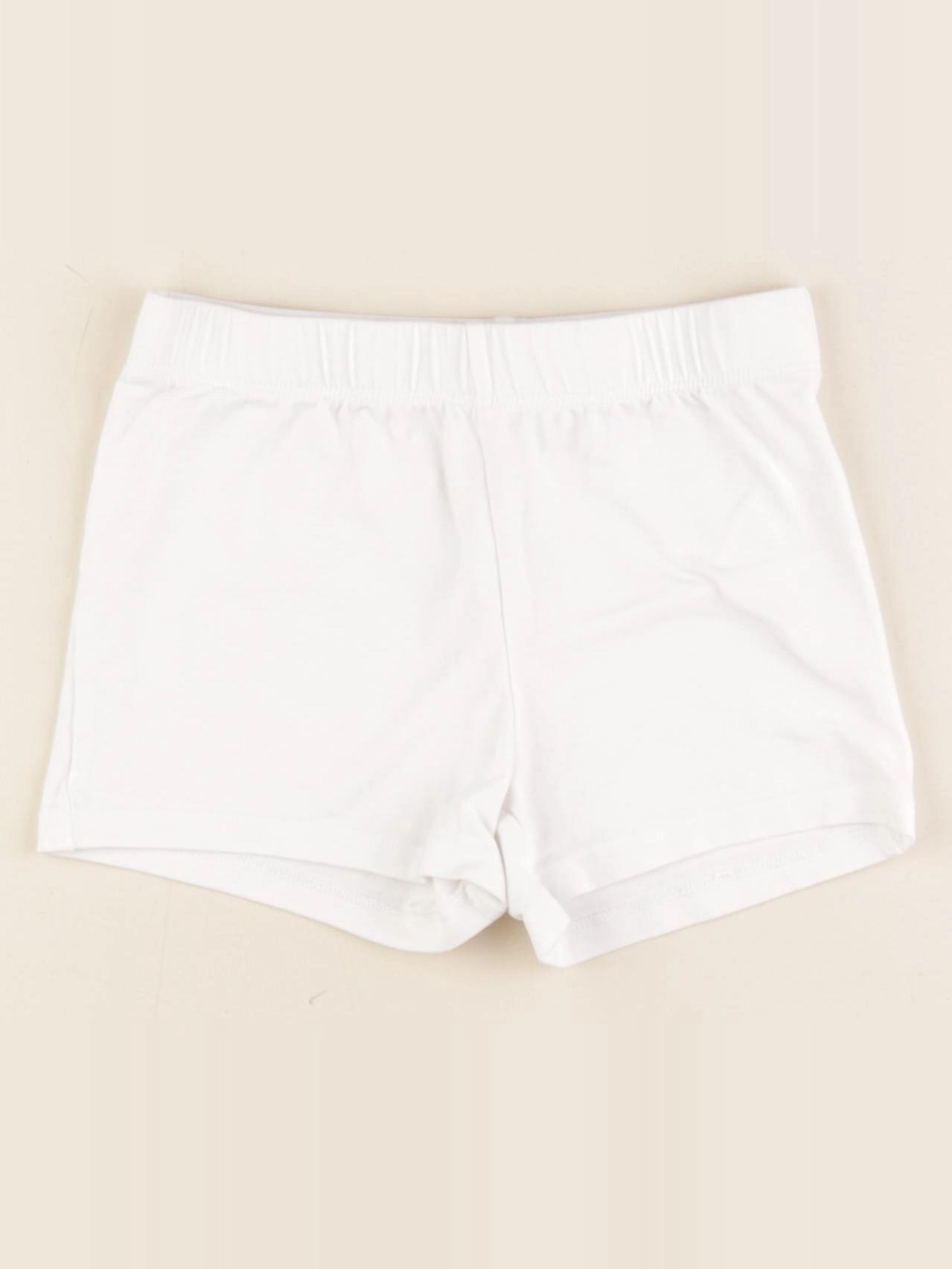 Vertbaudet - short blanc - 8 ans