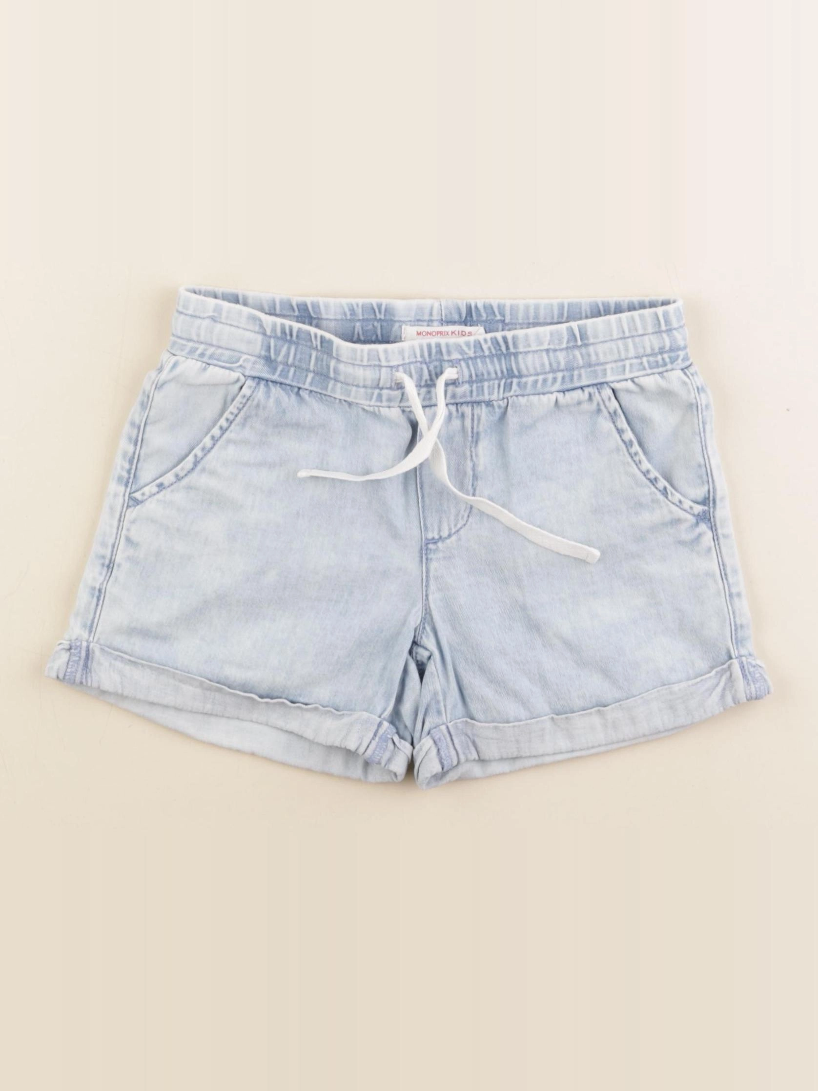 Monoprix - short bleu - 5 ans