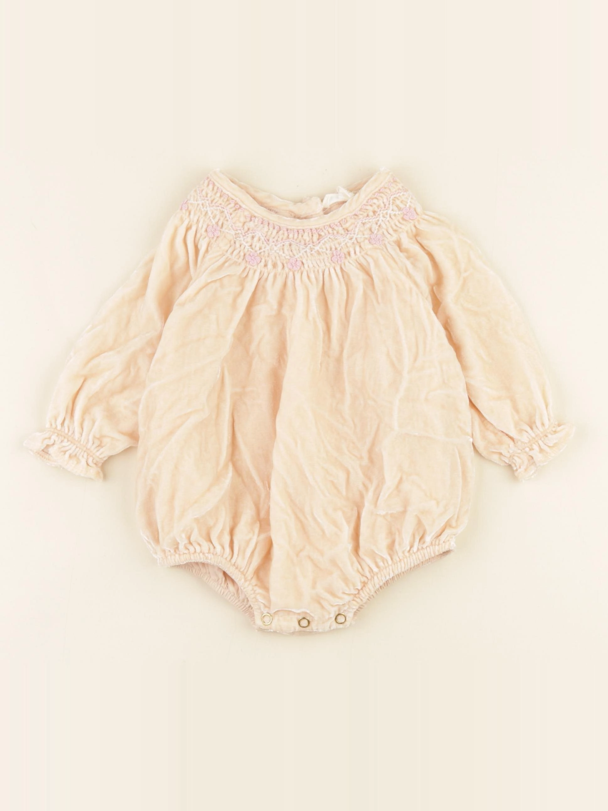 Louise Misha - combinaison orange - 6 mois