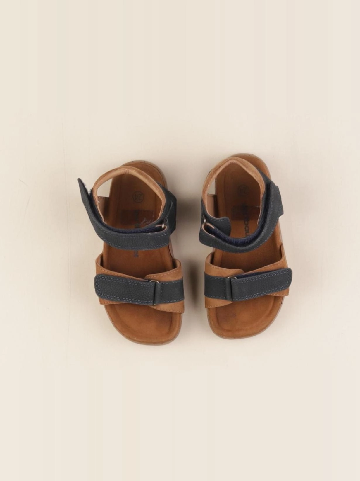 Vertbaudet - sandales marron - pointure 24