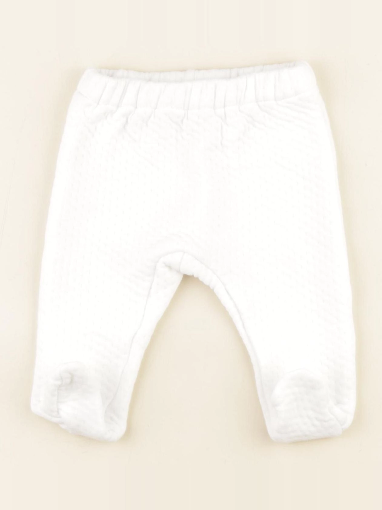 Jacadi - legging blanc - 6 mois