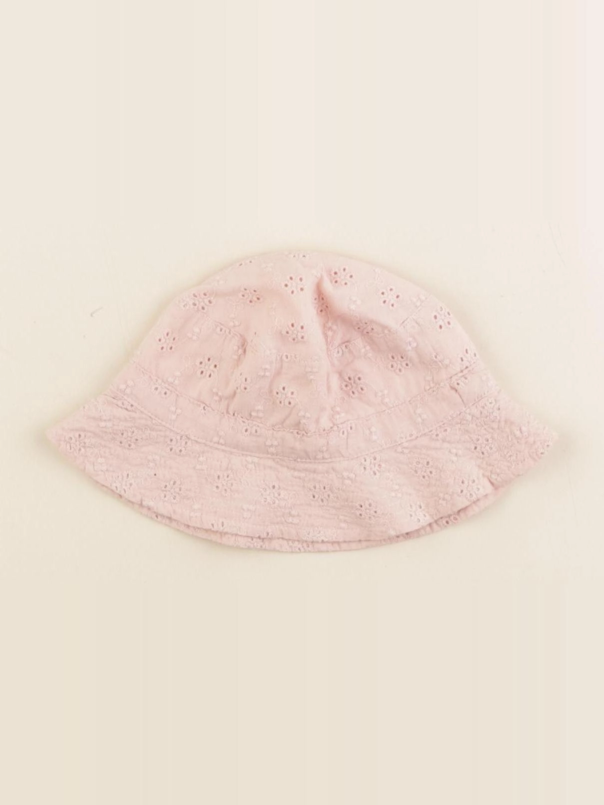 Petit Bateau - chapeau rose - 3/6 mois