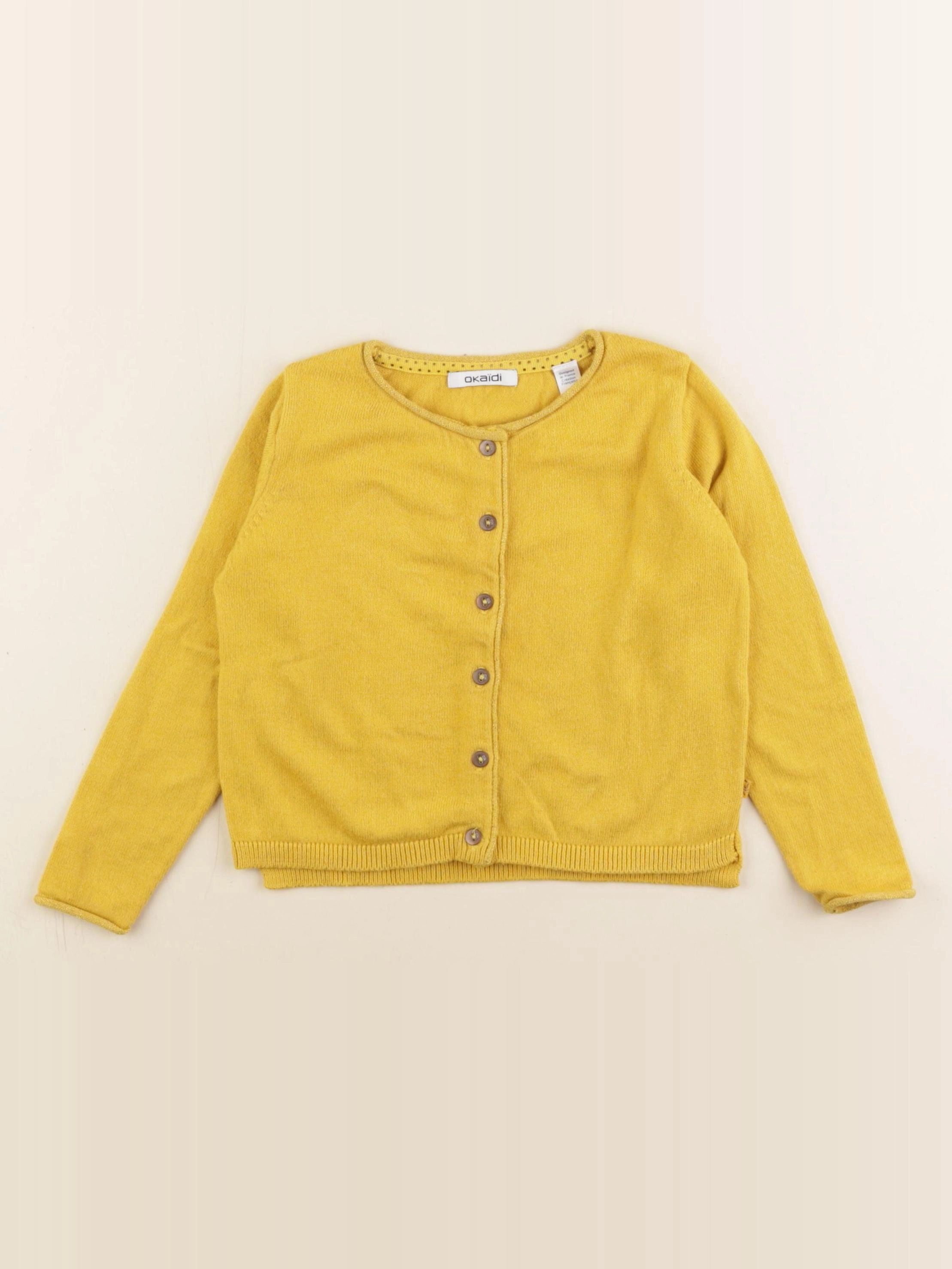 Okaidi - gilet jaune - 3 ans