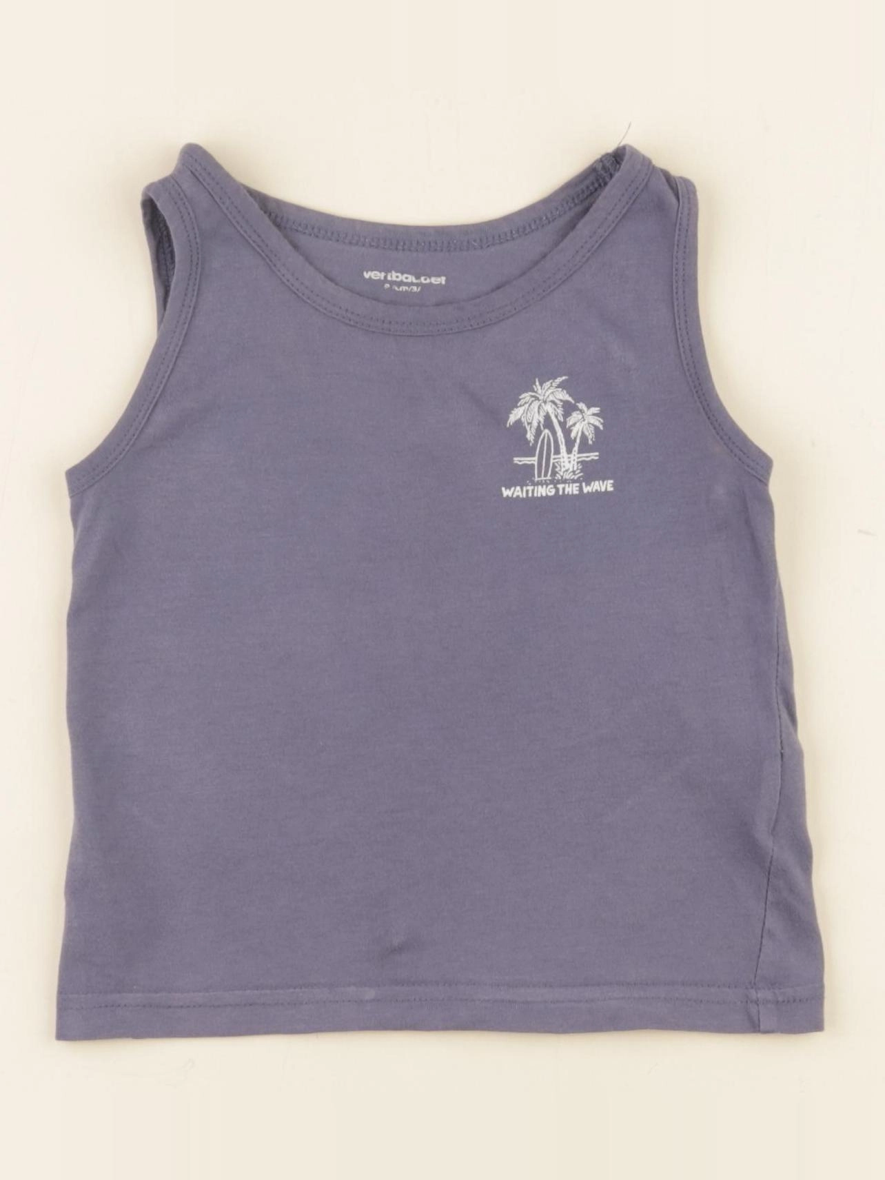 Vertbaudet - débardeur bleu - 3 ans