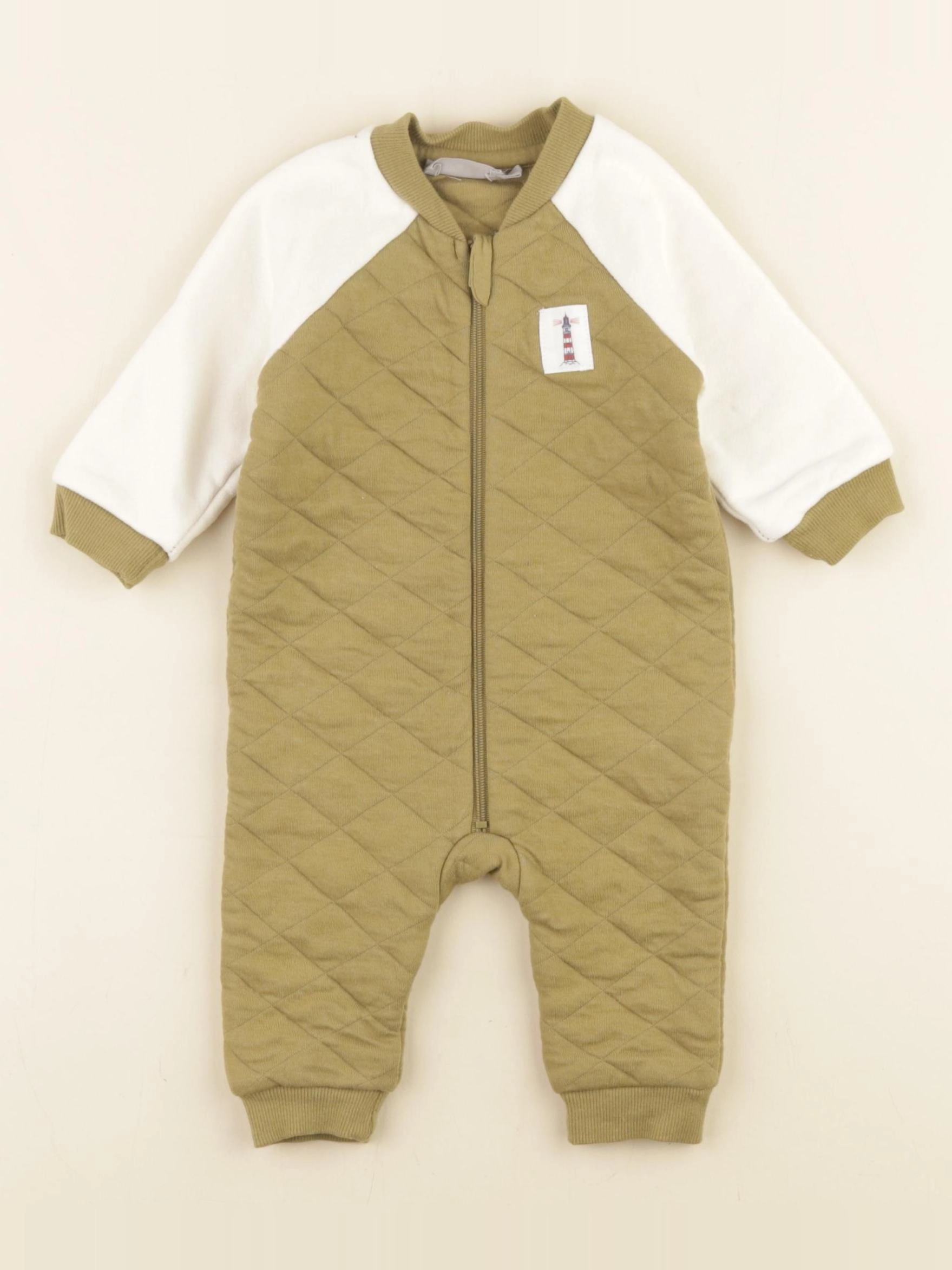 Boutchou - combinaison vert - 3 mois