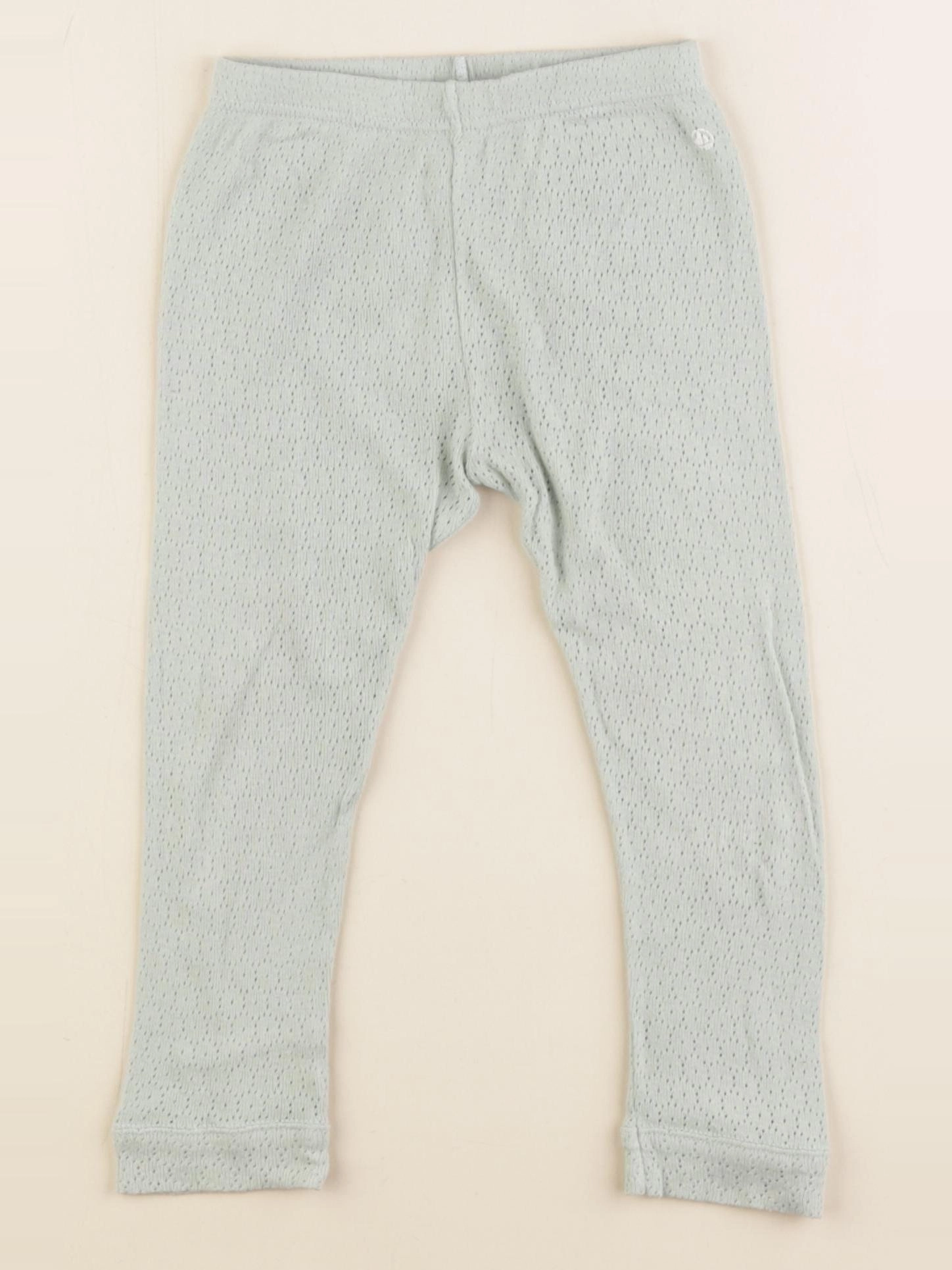 Petit Bateau - pantalon vert - 24 mois