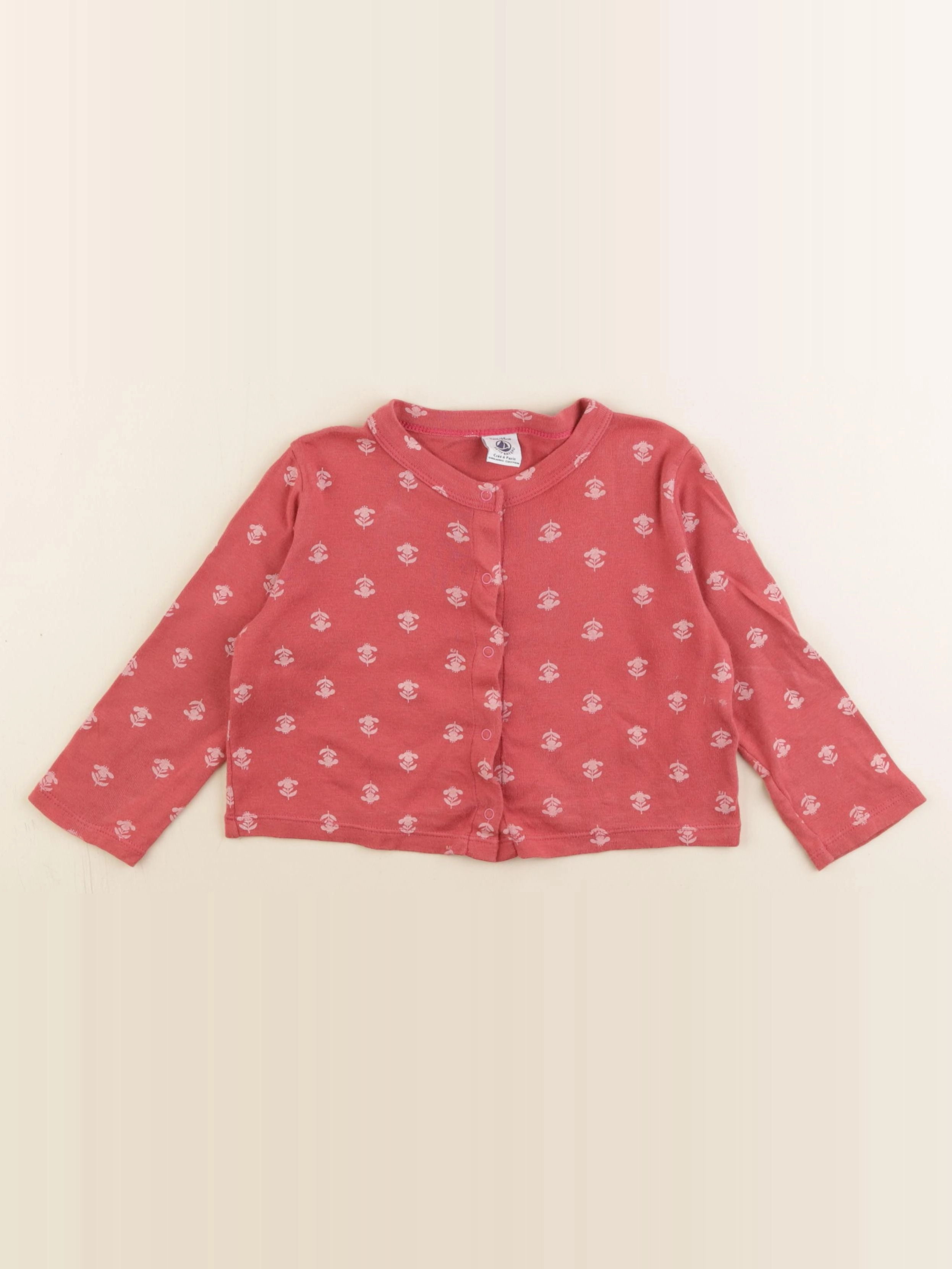 Petit Bateau - tee-shirt rose - 3 ans