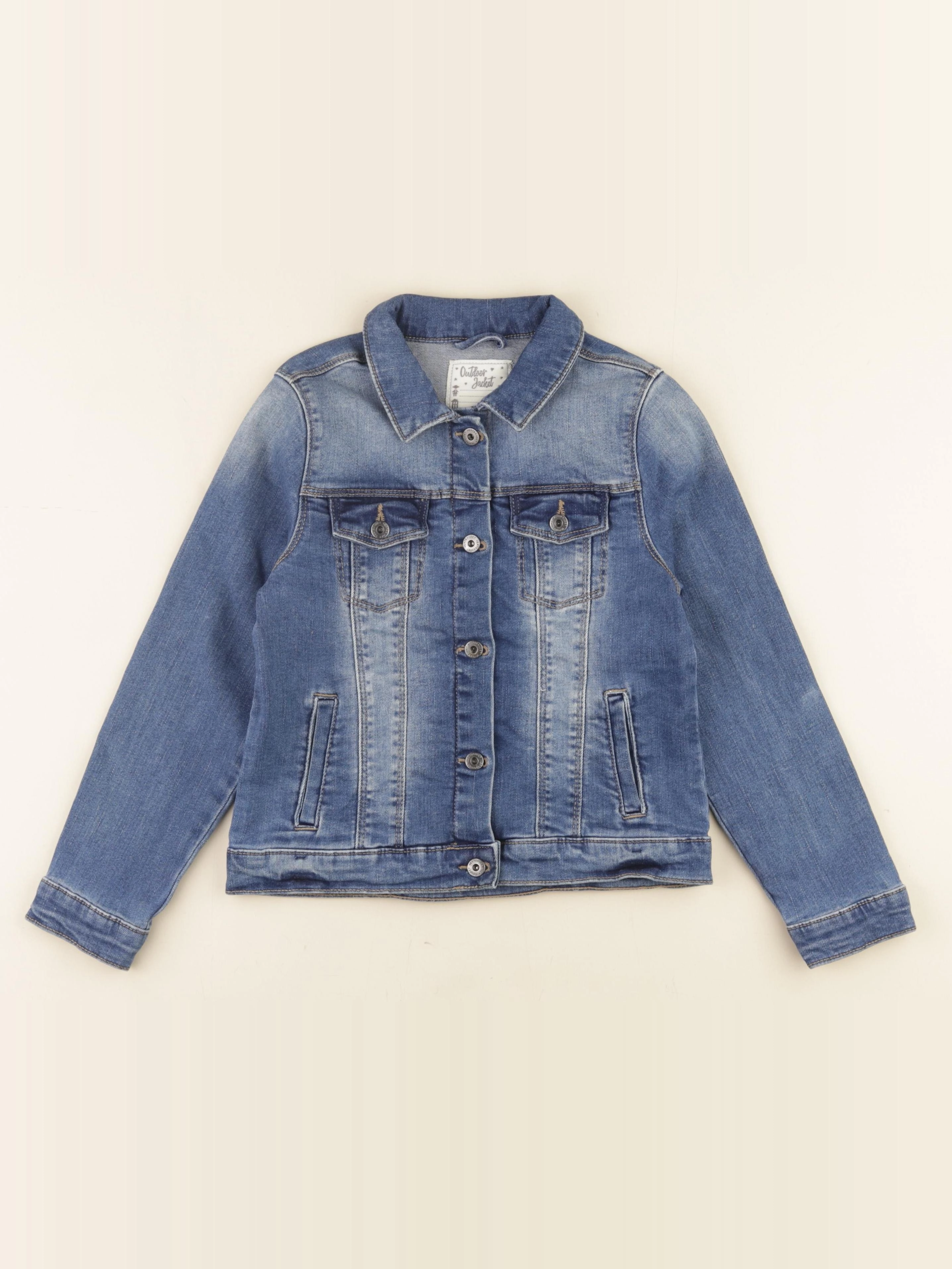 Vertbaudet - veste bleu - 8 ans