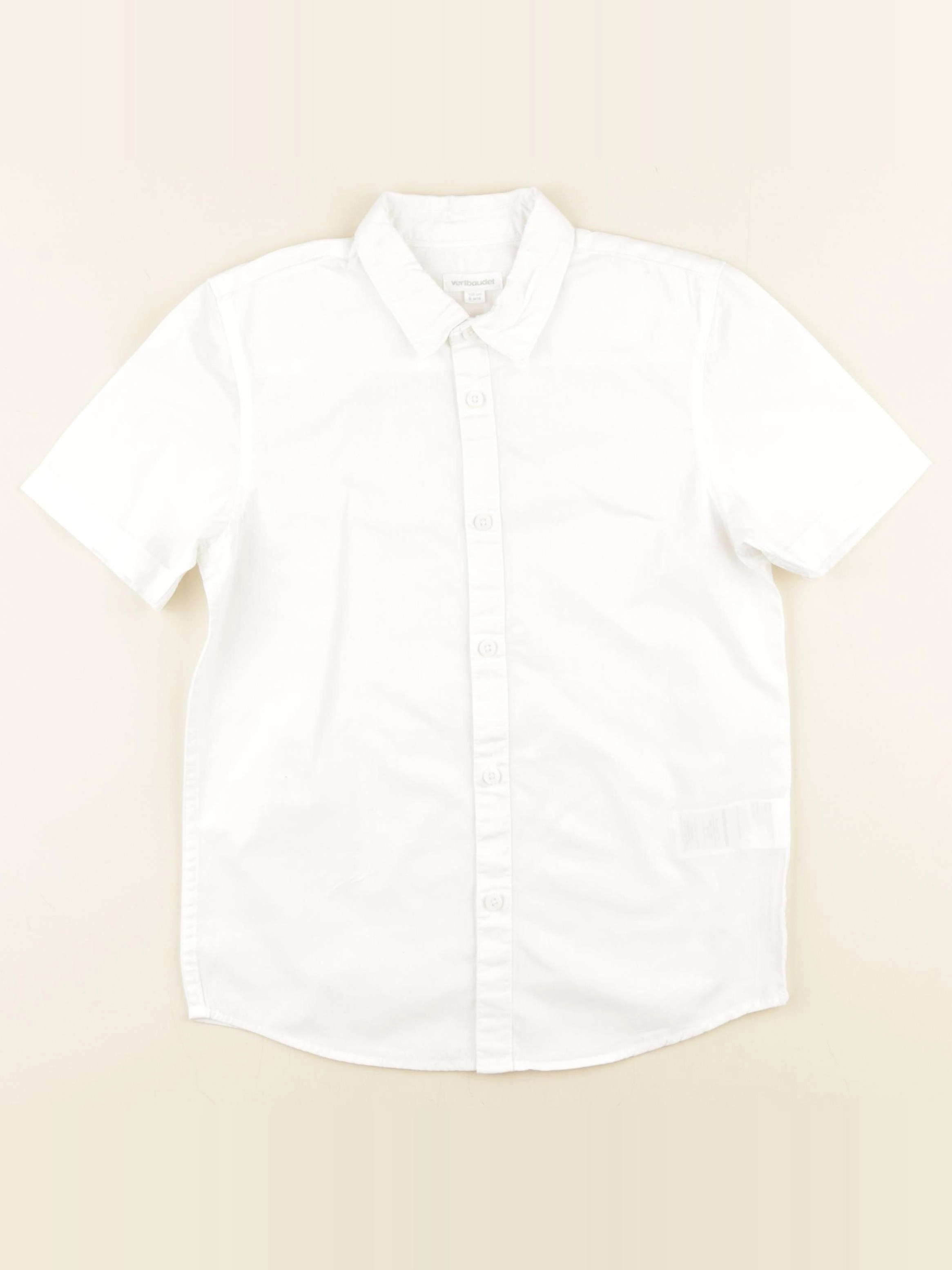 Vertbaudet - chemise blanc - 8 ans