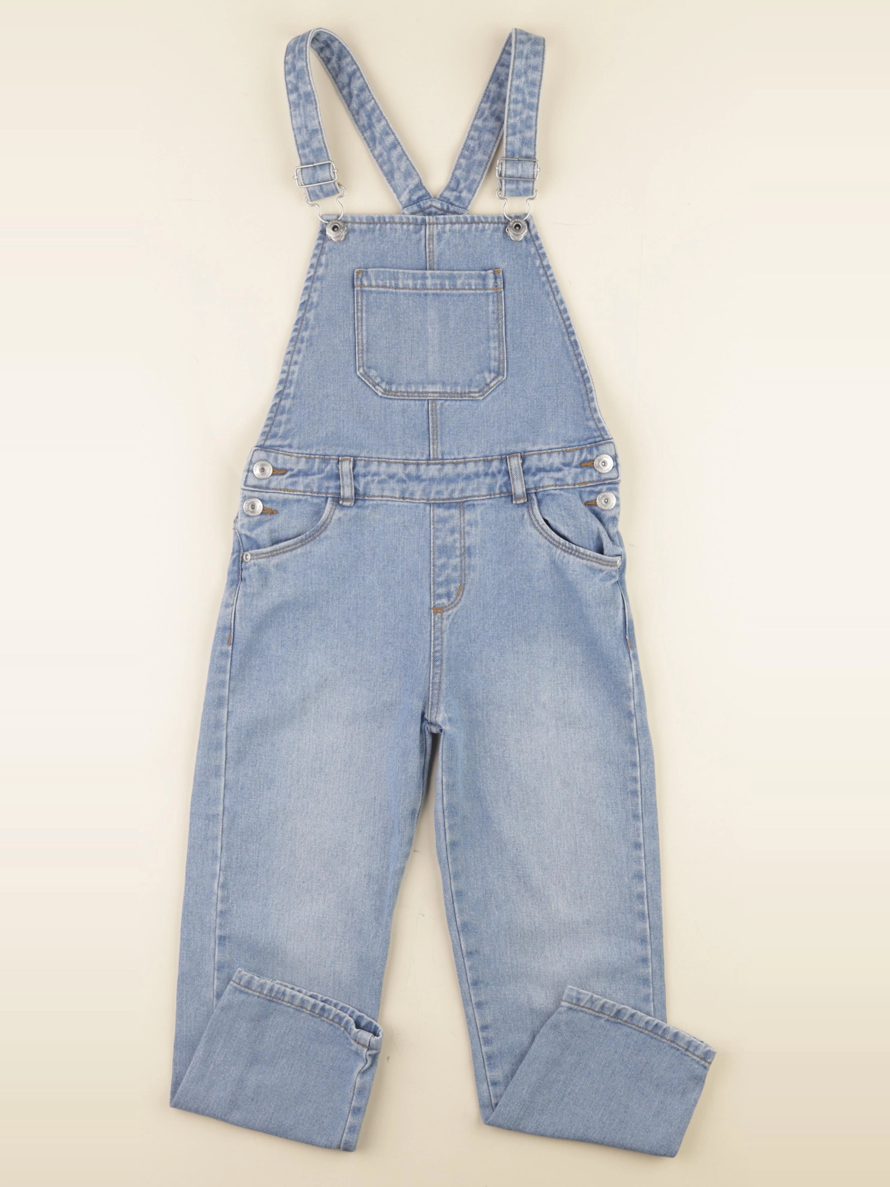Vertbaudet - salopette bleu - 8 ans