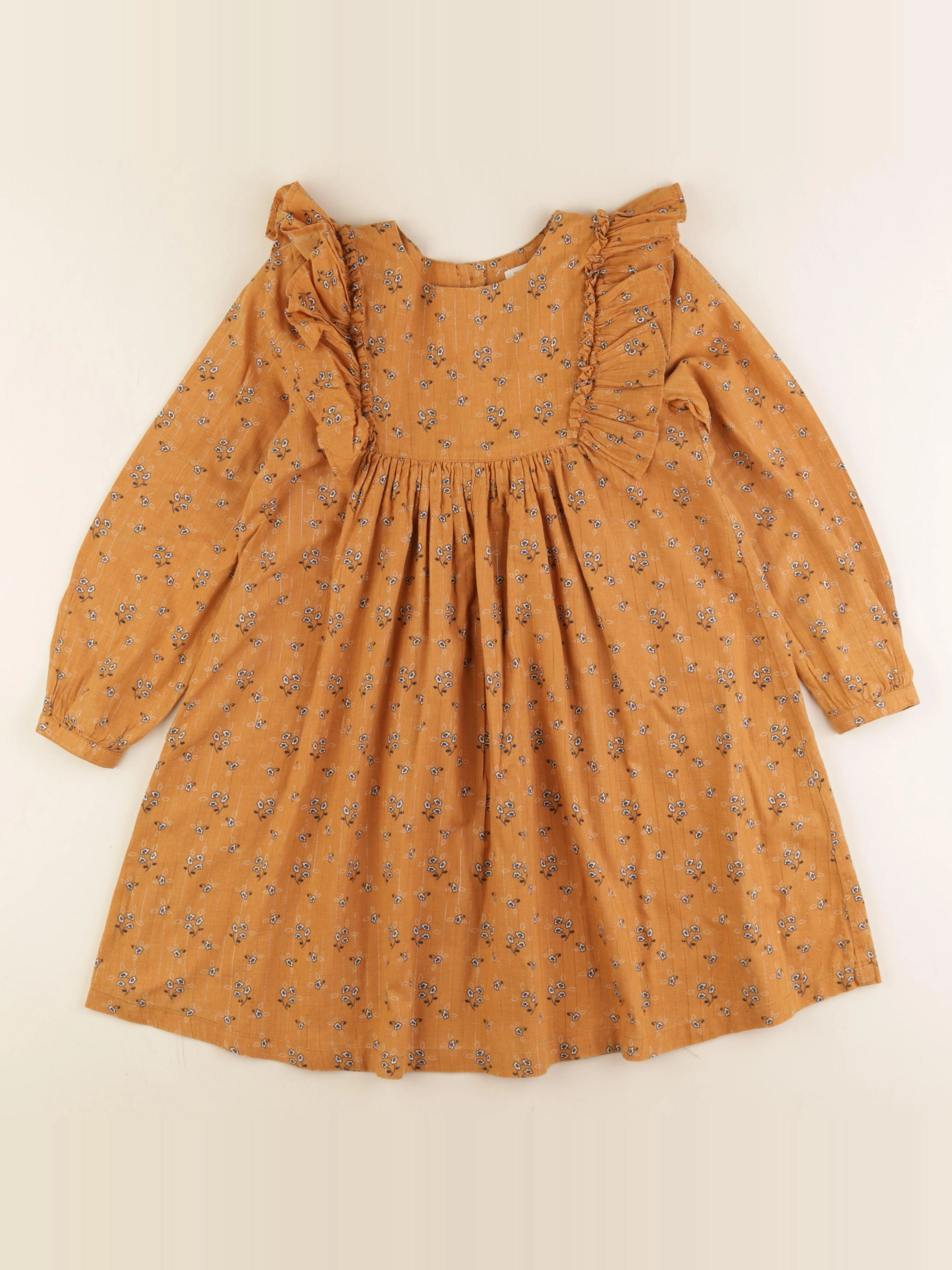 Monoprix - robe jaune - 8 ans