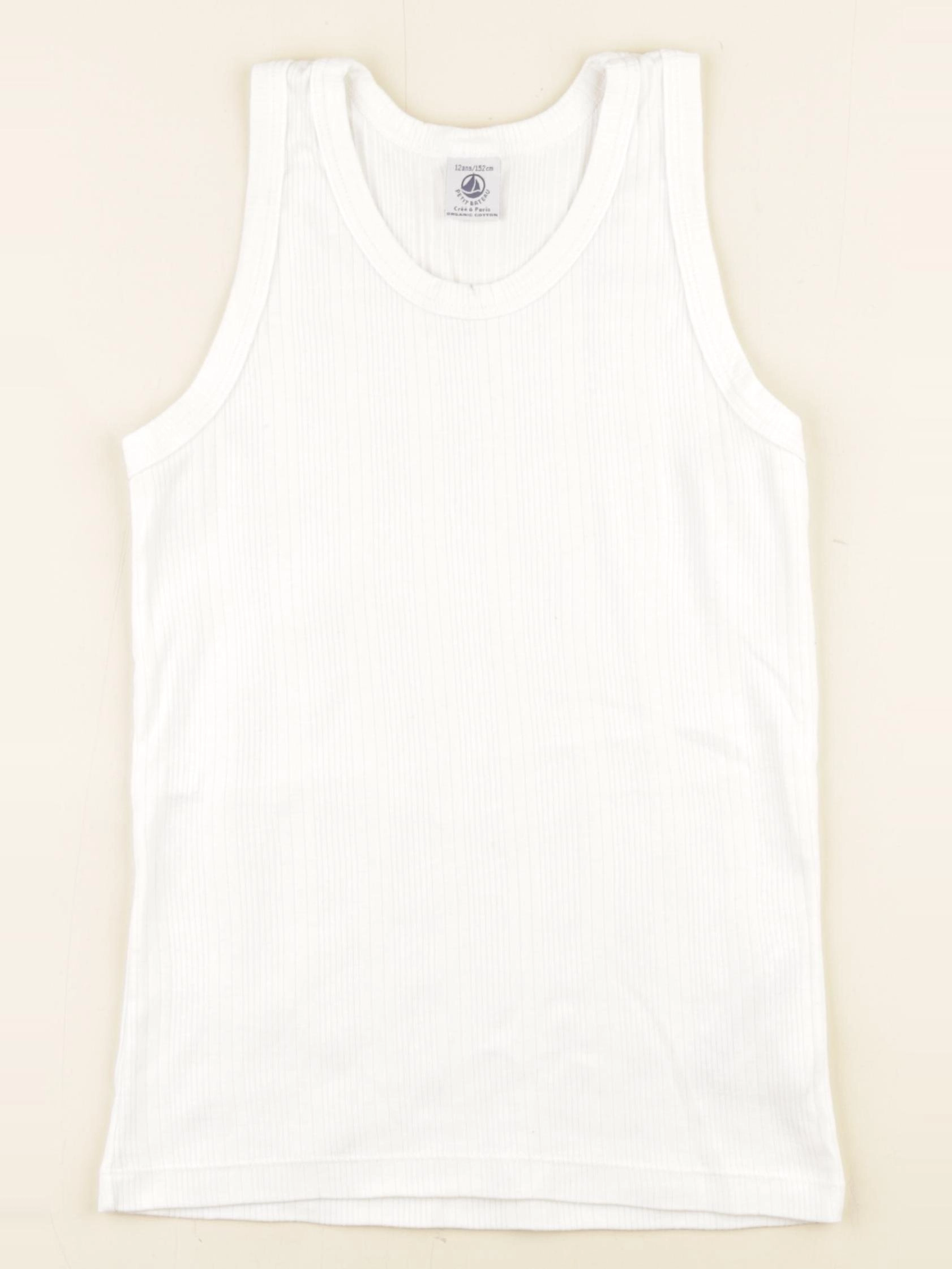 Petit Bateau - maillot de corps blanc - 12 ans