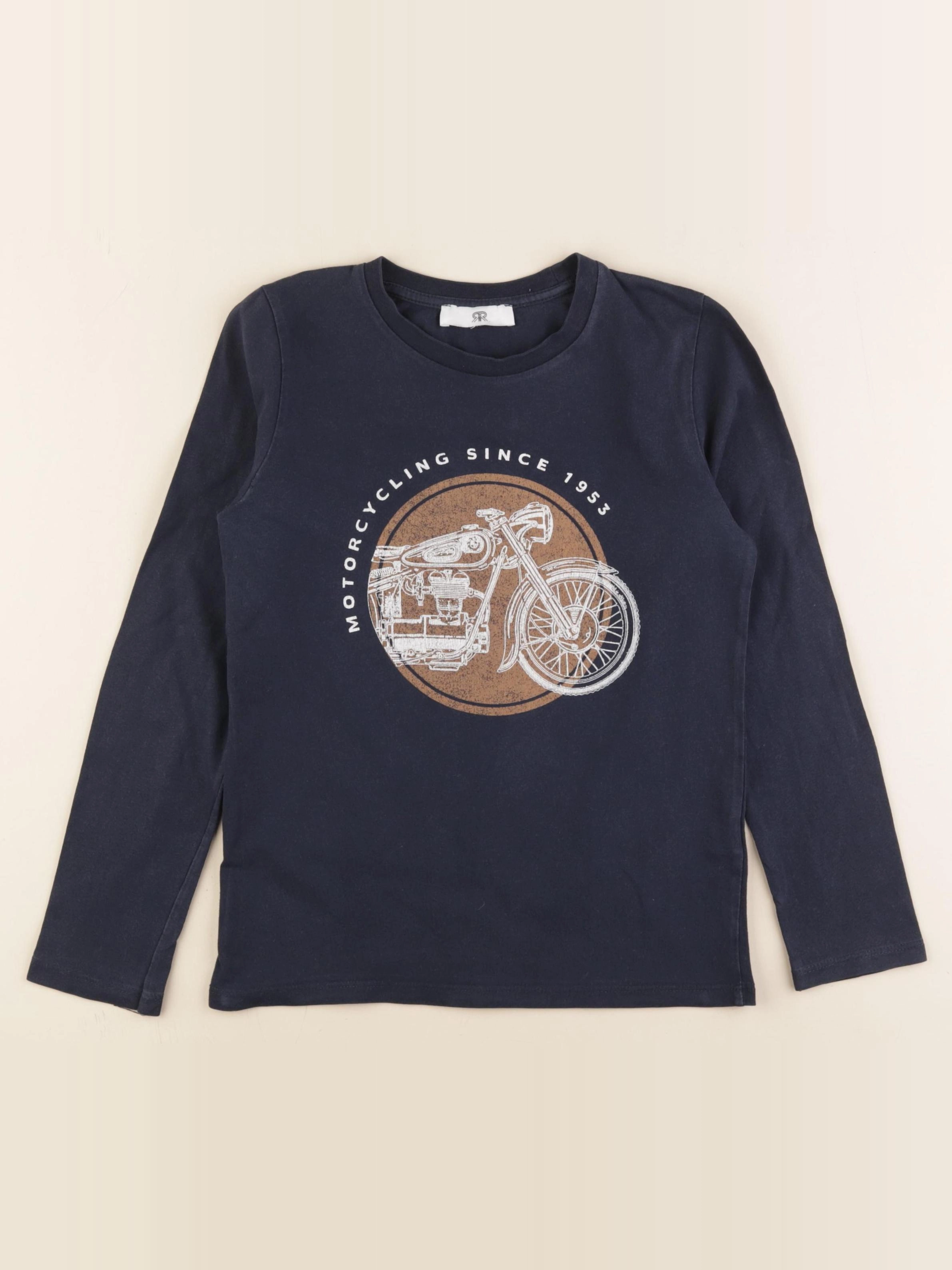 La Redoute - tee-shirt bleu - 8 ans