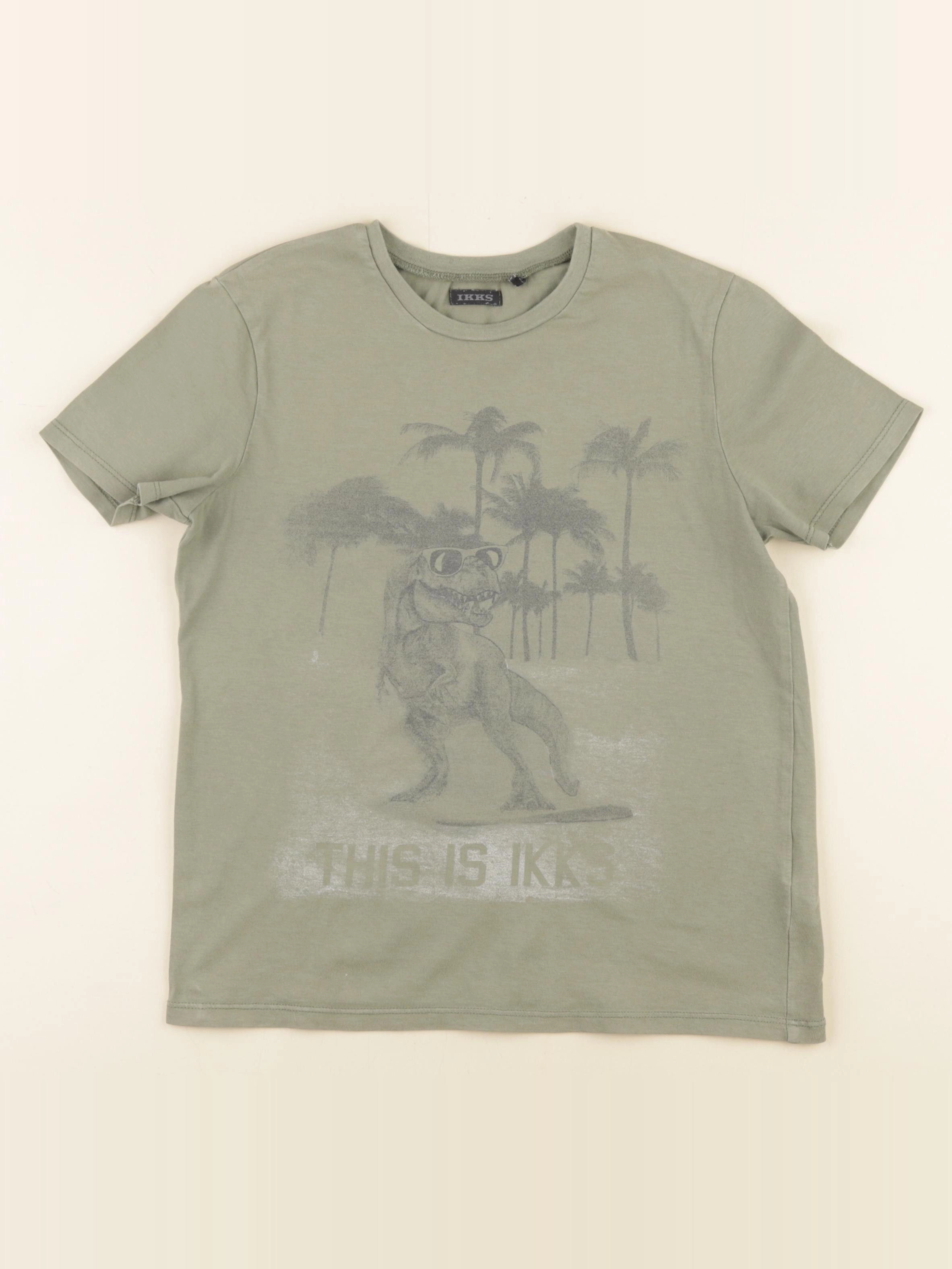 IKKS - tee-shirt vert - 10 ans