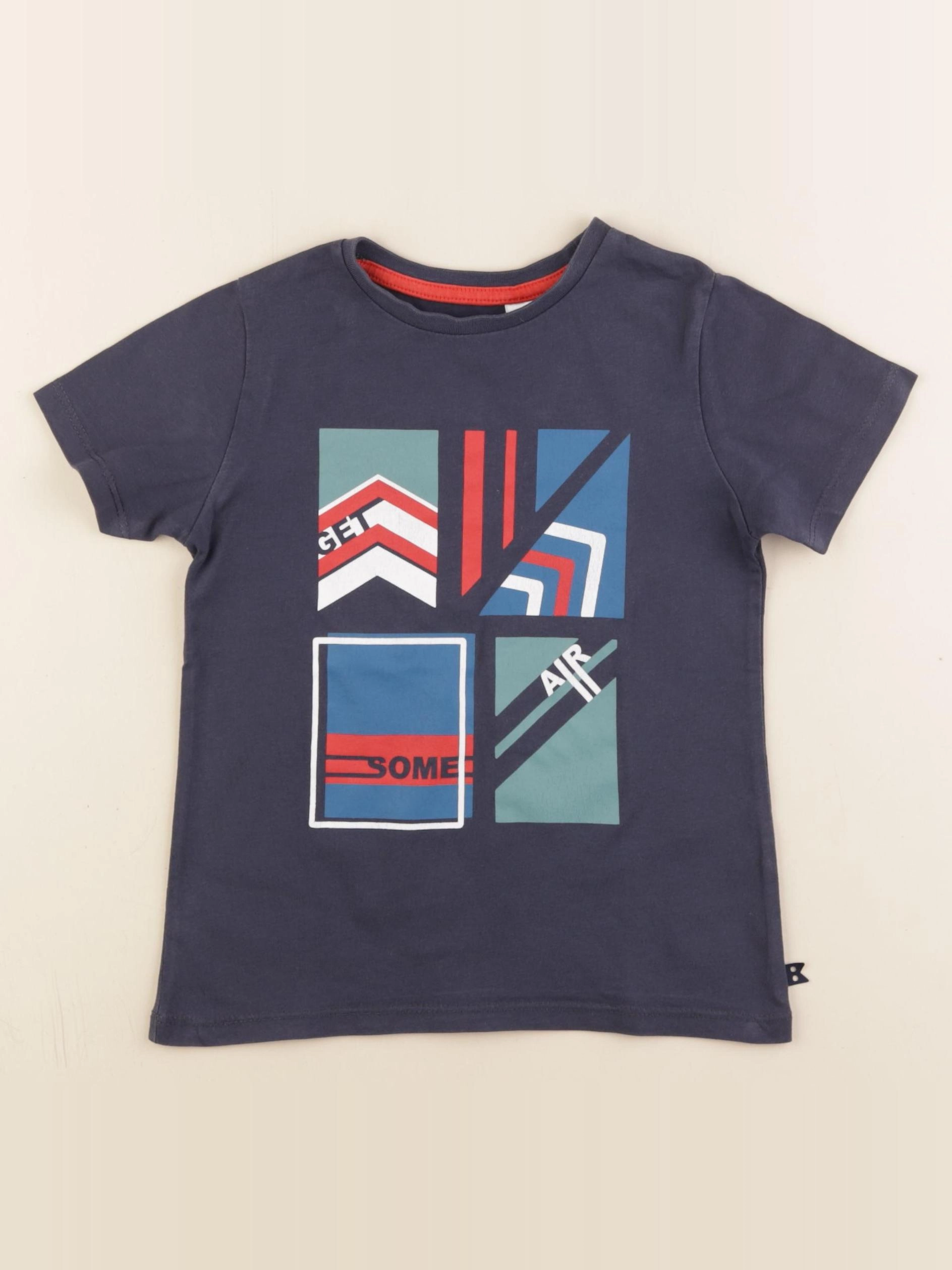 Okaidi - tee-shirt bleu - 4 ans