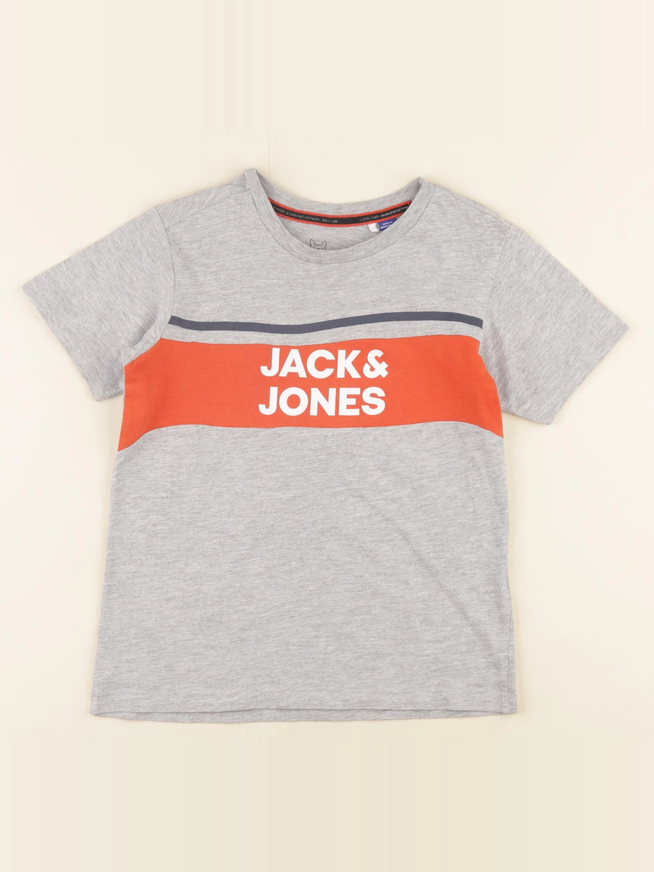 Jack & Jones - tee-shirt gris - 8 ans