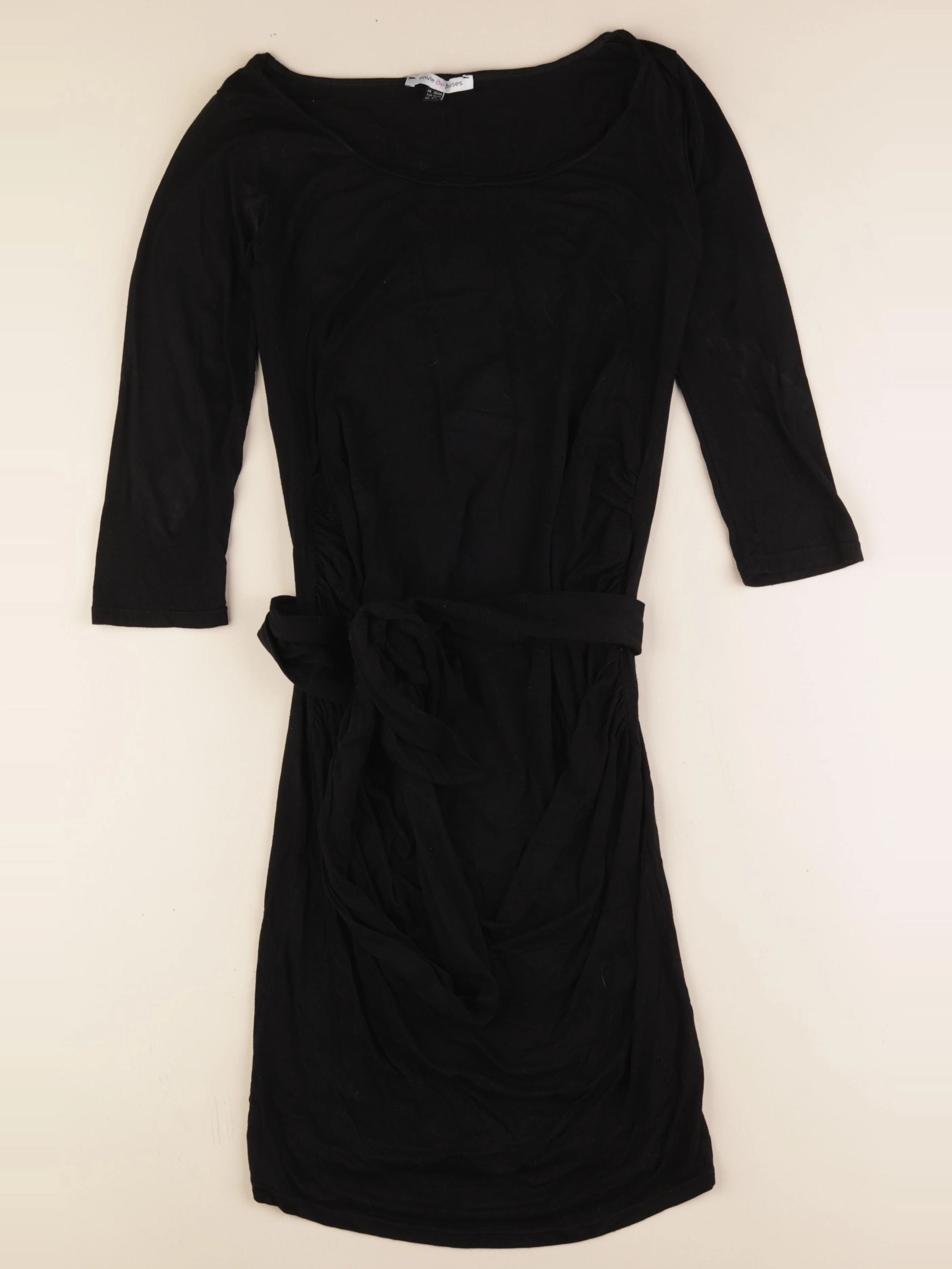 Envie de fraise - robe grossesse noir - 36 à 38