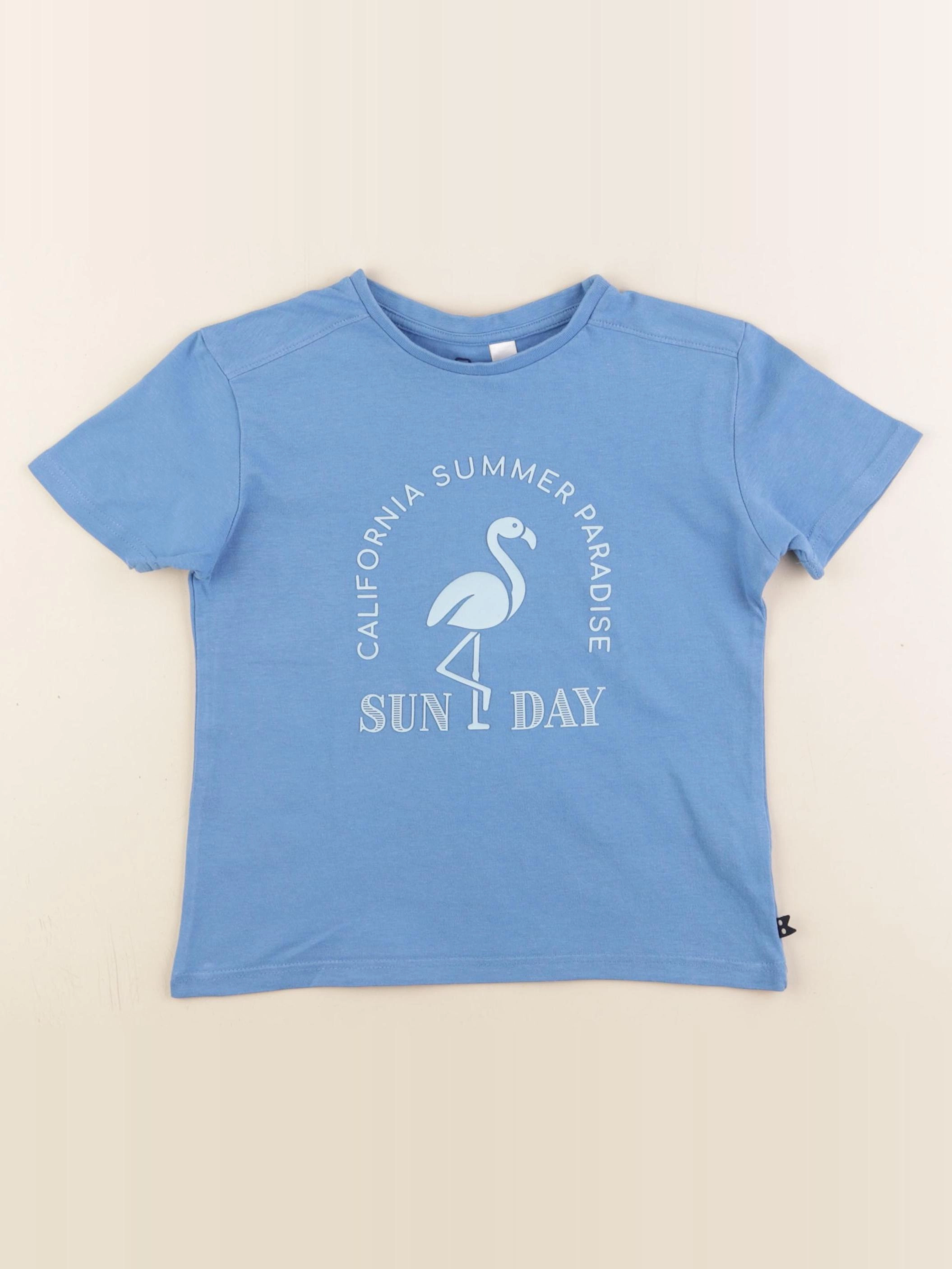 Okaidi - tee-shirt bleu - 4 ans