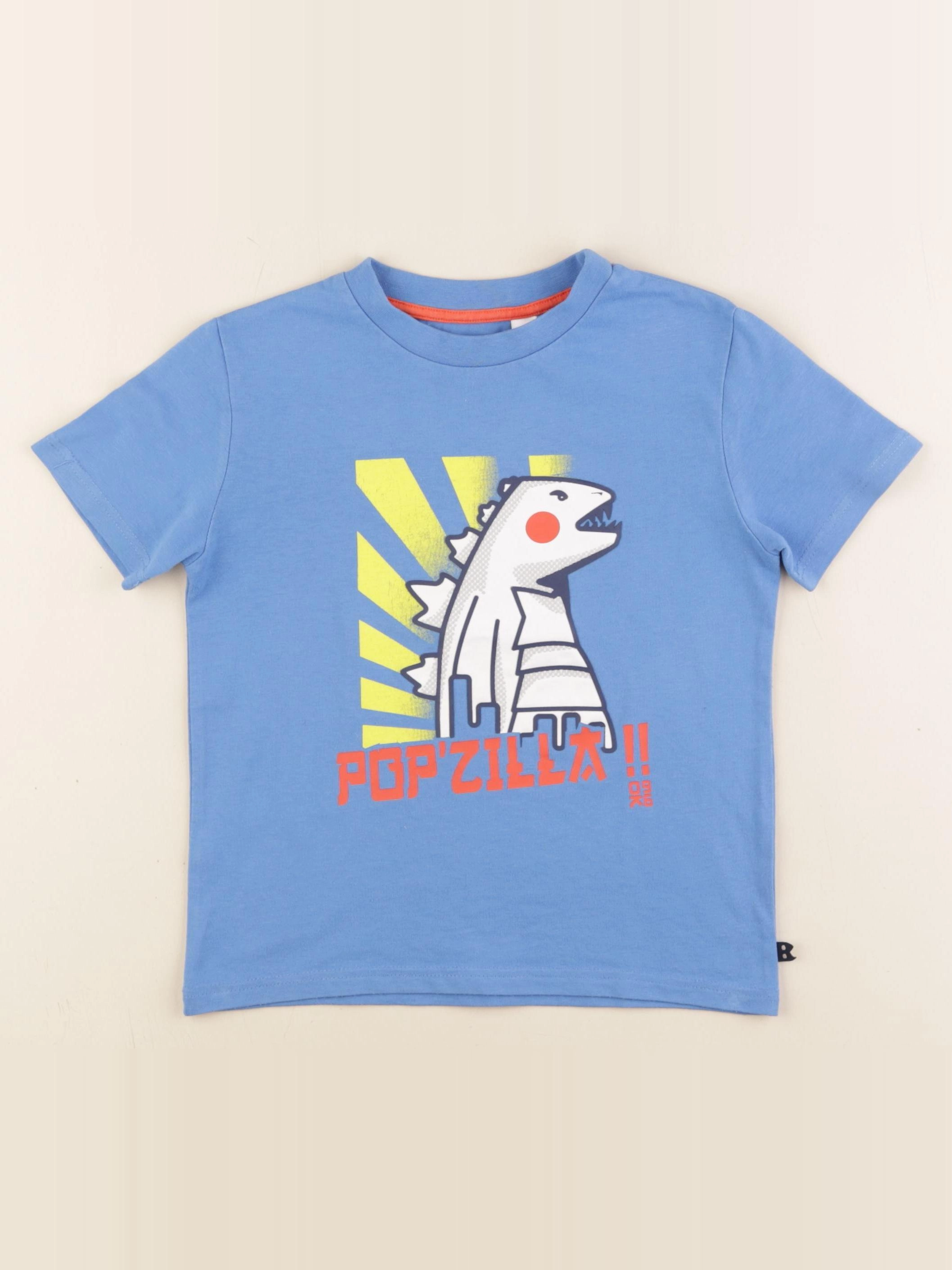 Okaidi - tee-shirt bleu - 4 ans