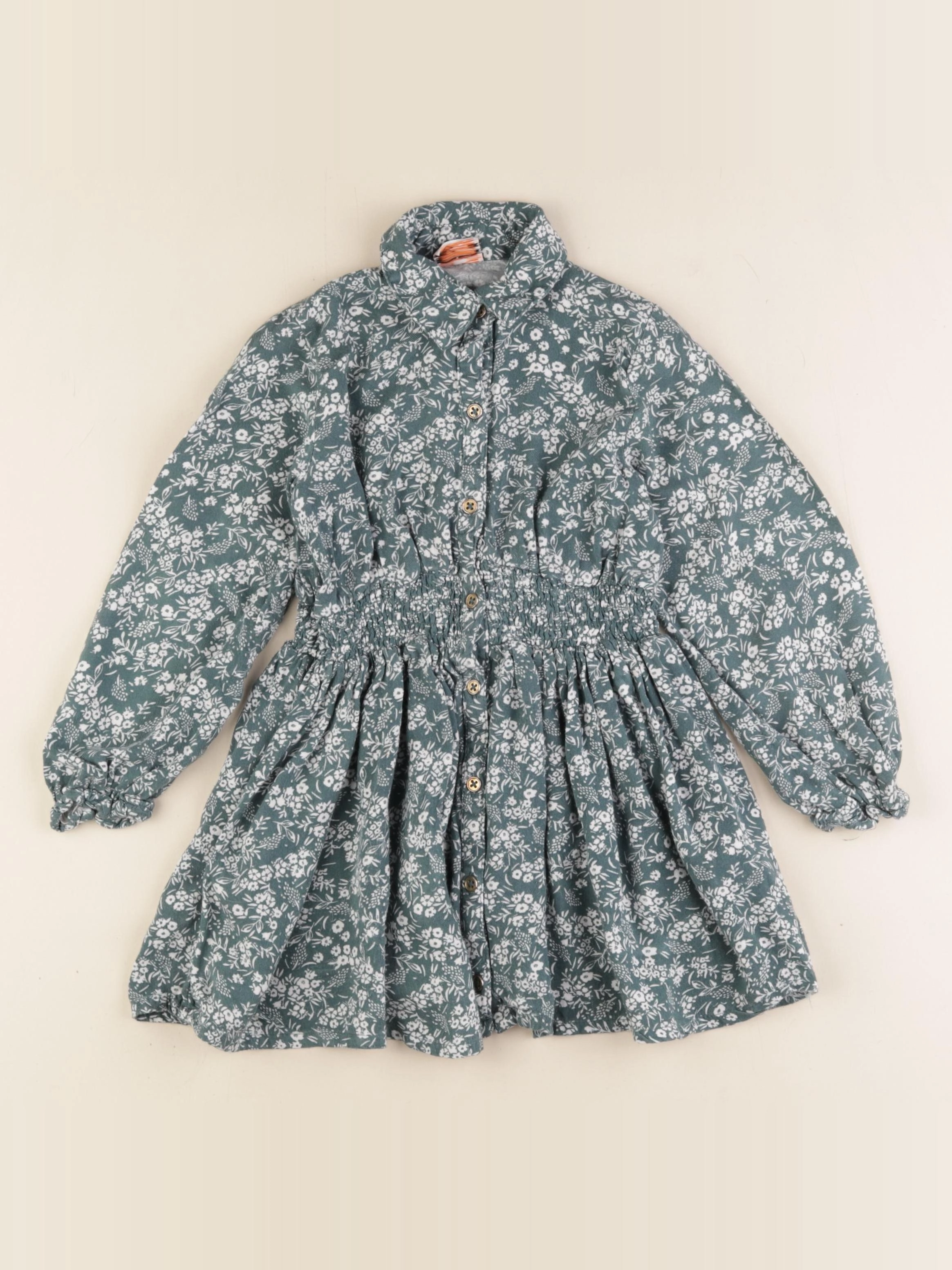 Tape à l'oeil - robe vert - 4 ans