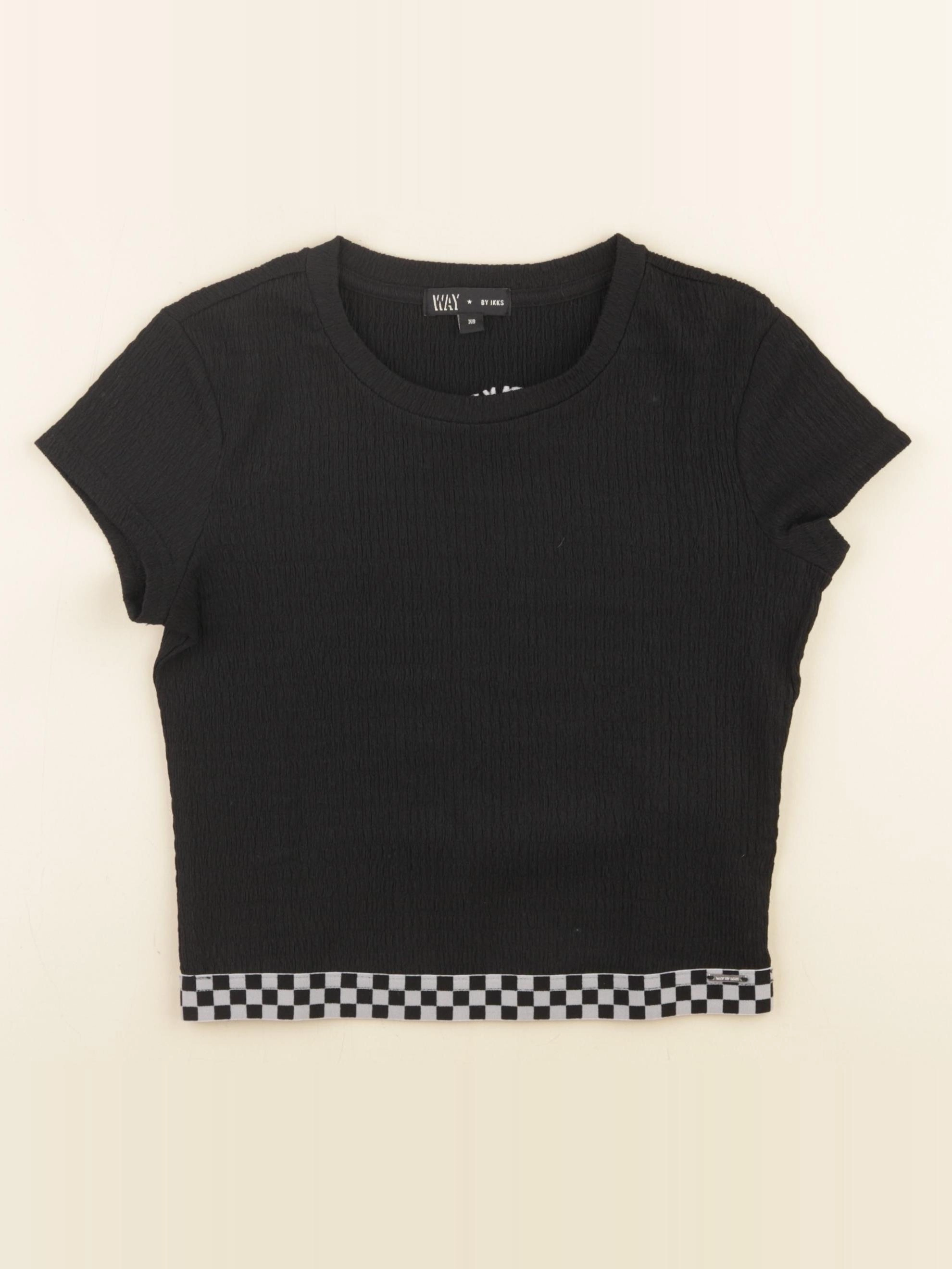IKKS - tee-shirt noir - 12 ans
