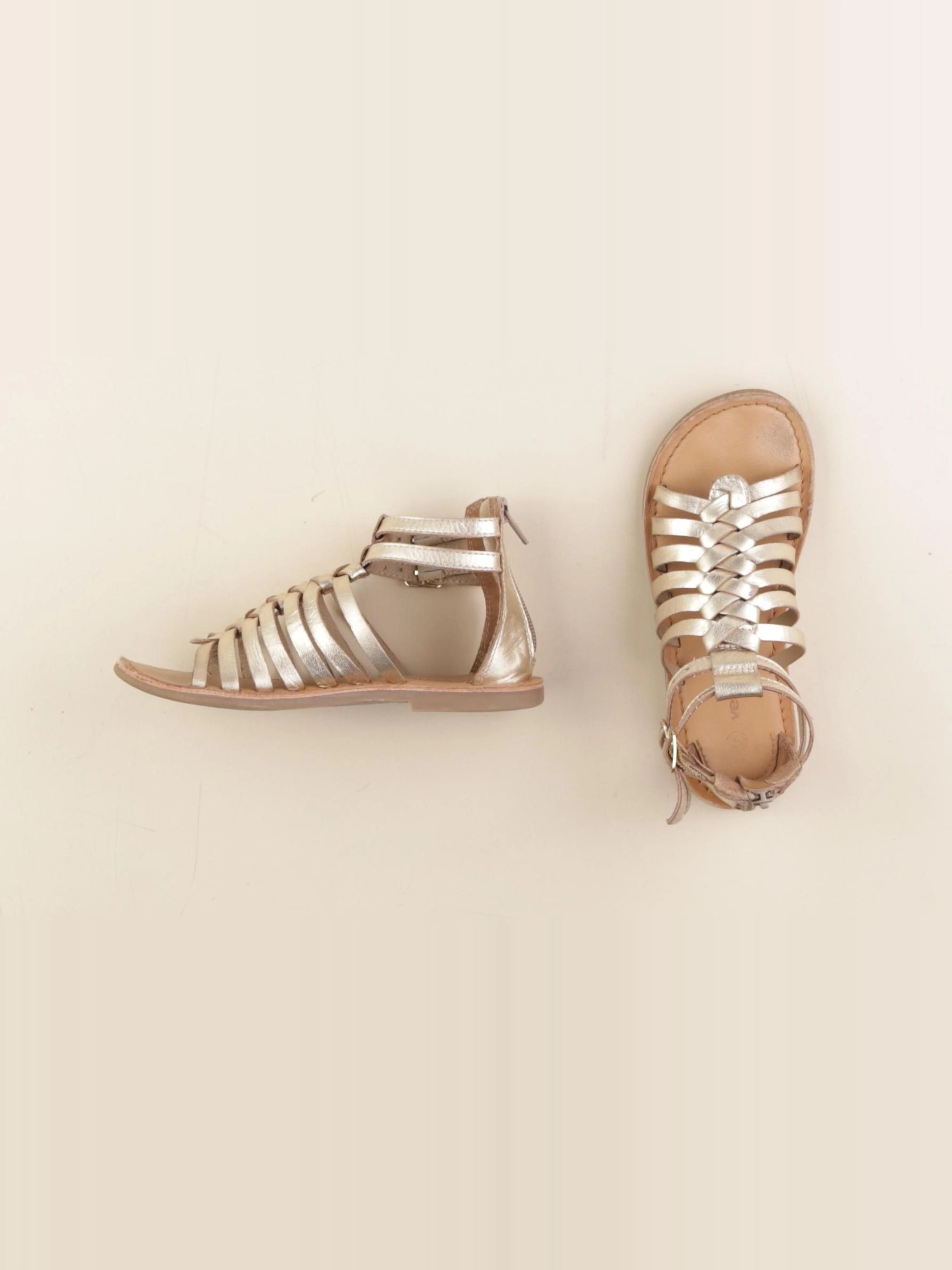 Vertbaudet - sandales bronze - pointure 29