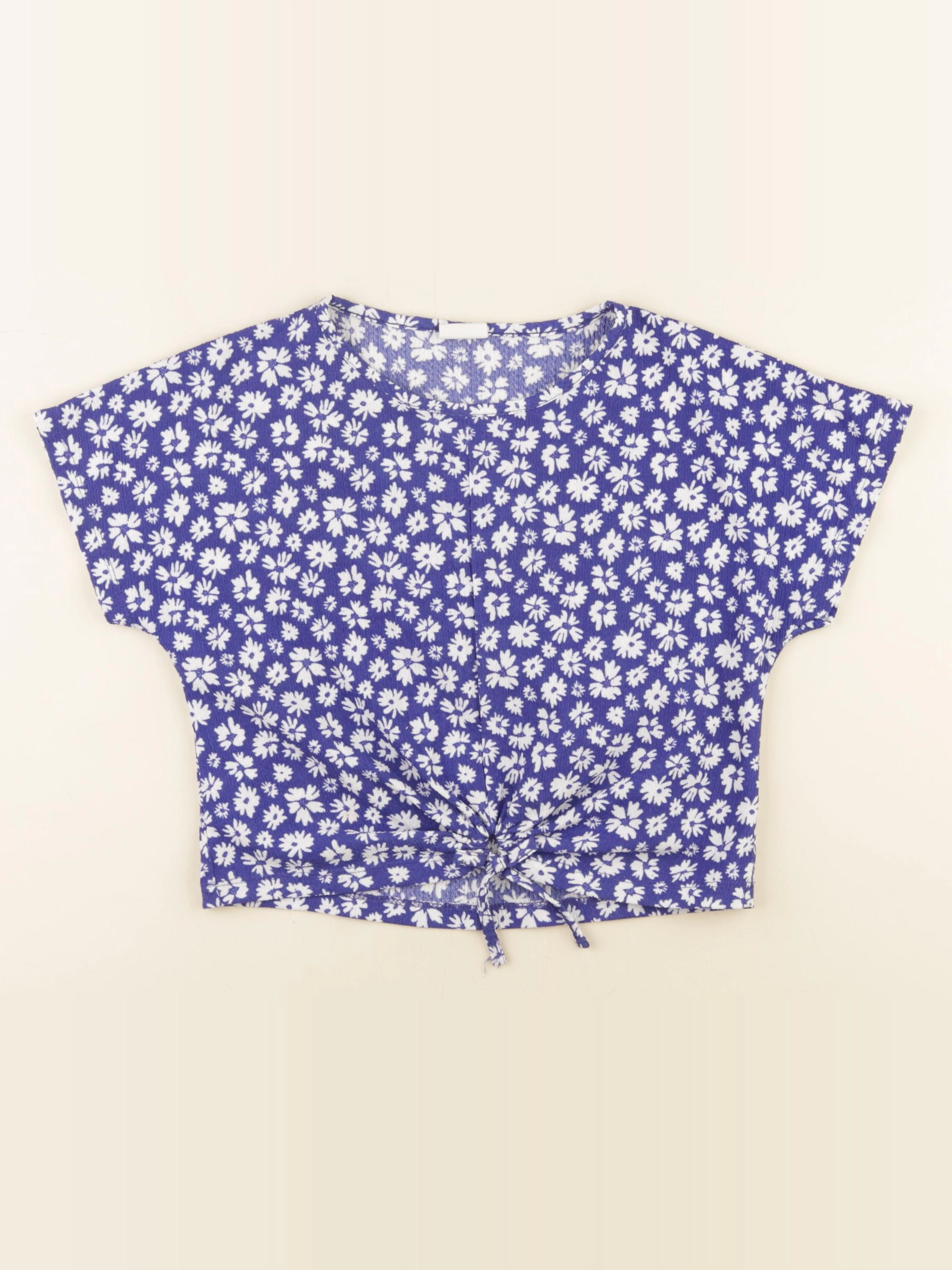 Zara - blouse bleu - 9 ans