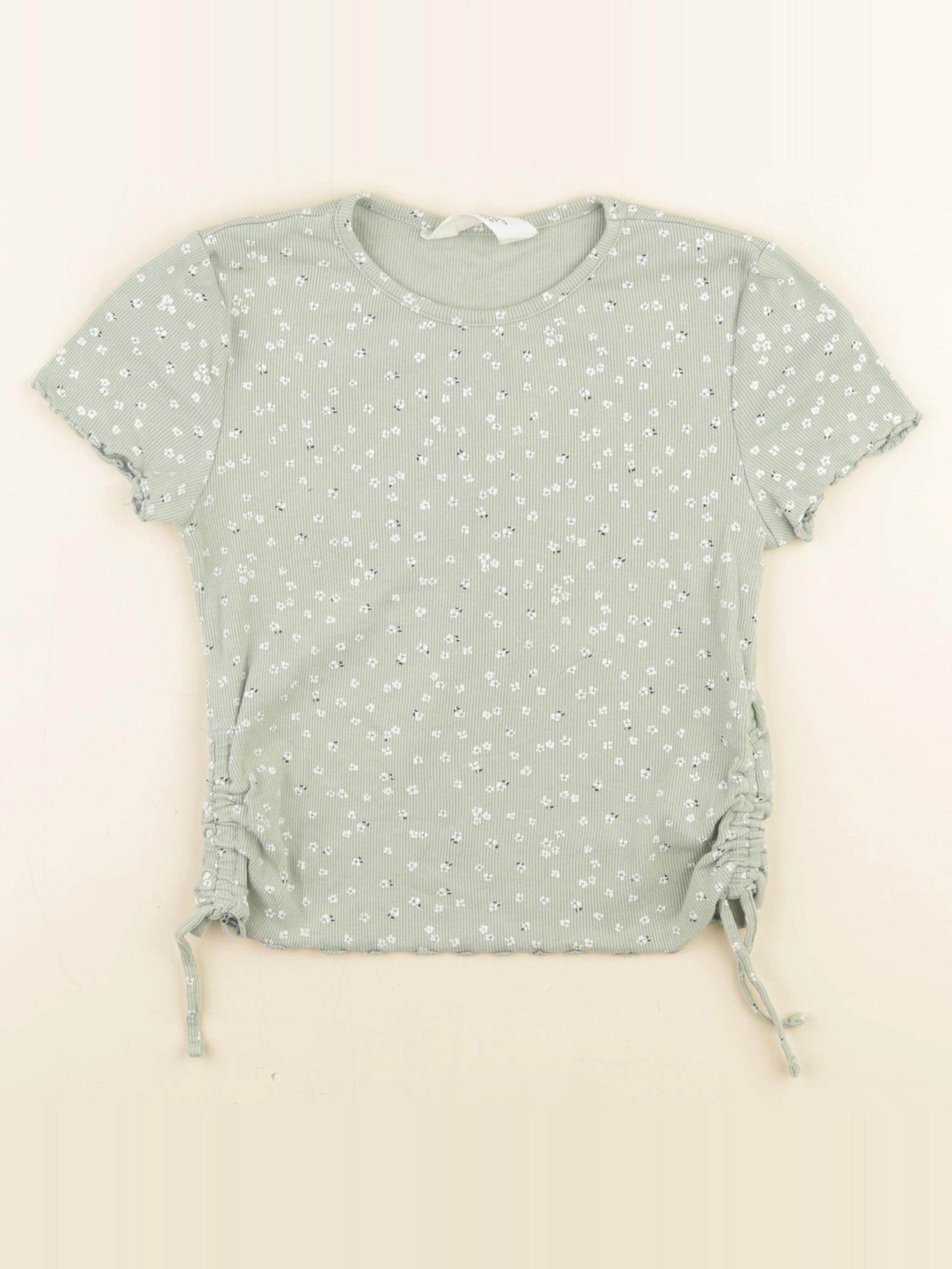 H&M - tee-shirt vert - 8/10 ans