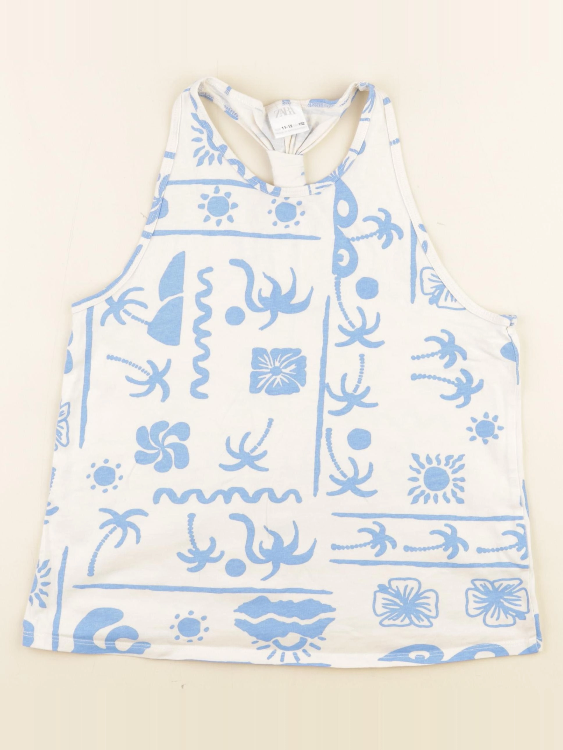 Zara - tee-shirt blanc - 11/12 ans