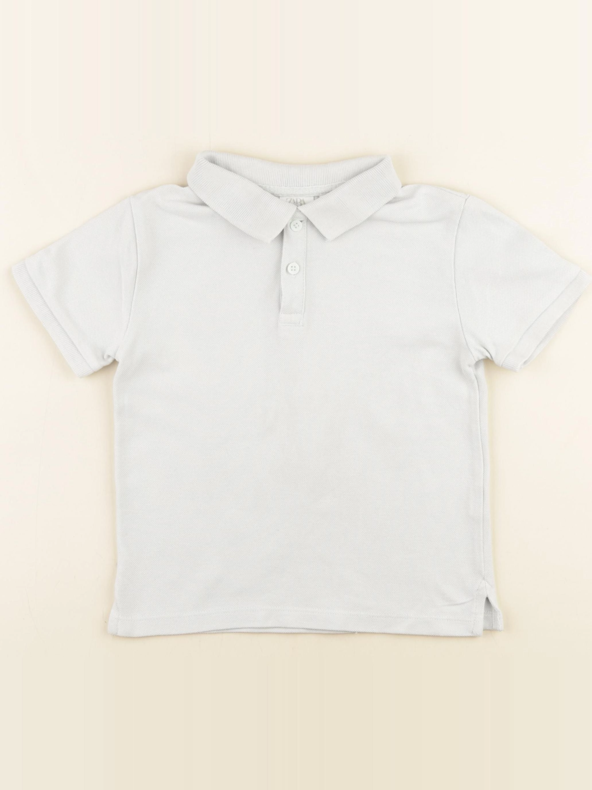 Zara - polo bleu - 3/4 ans