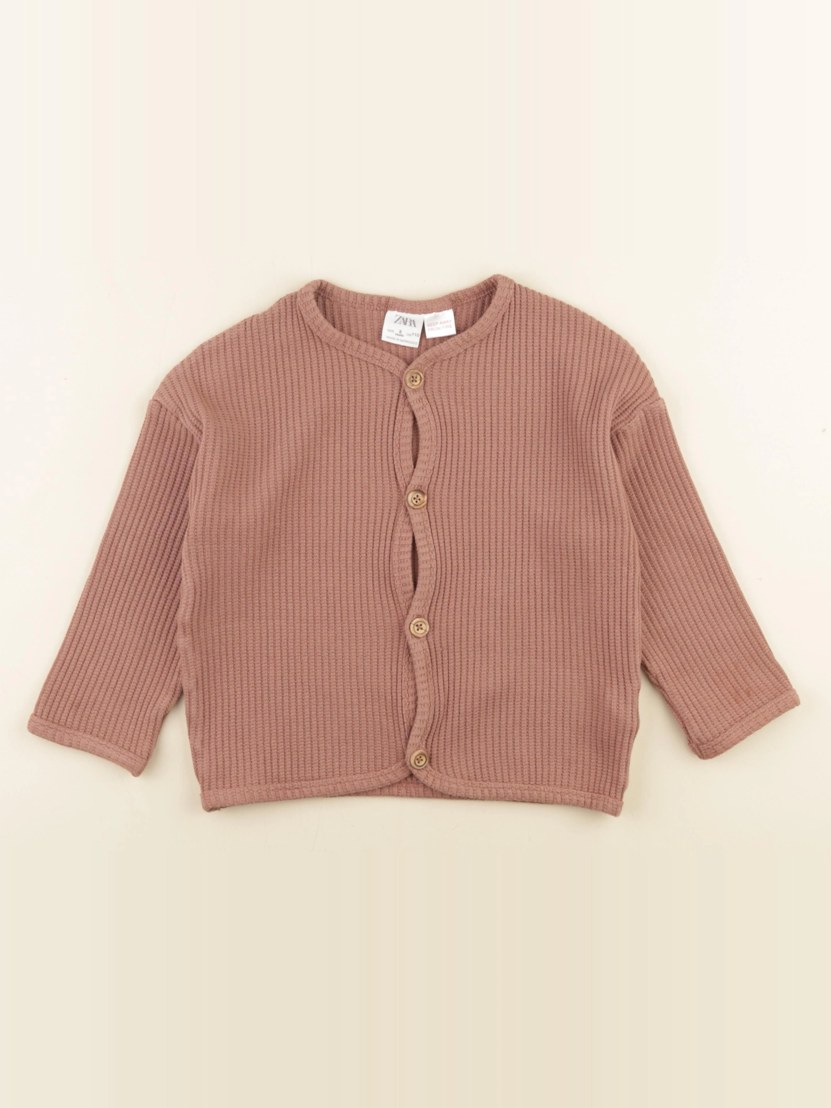 Zara - gilet rose - 5 ans