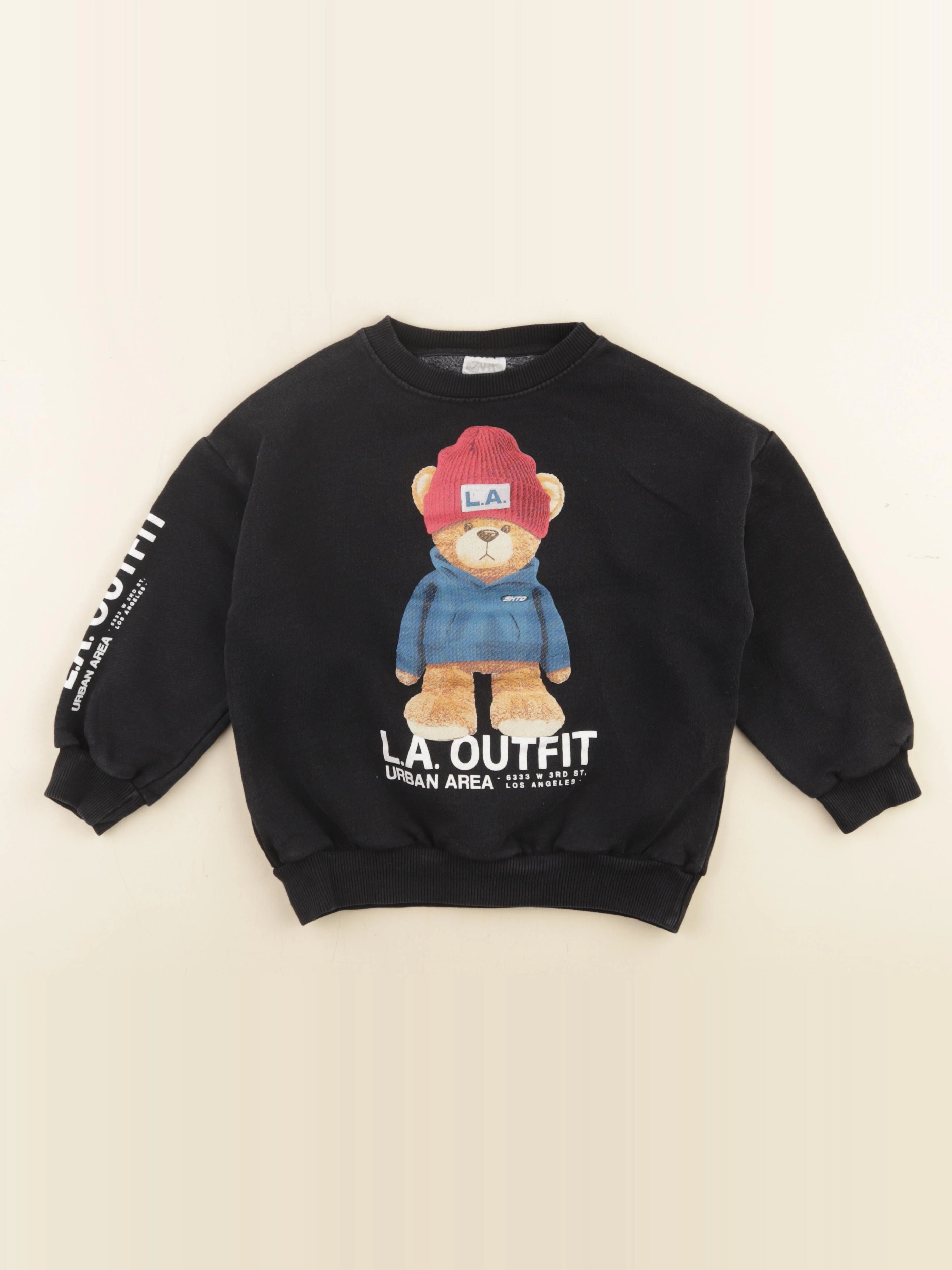 Zara - sweat noir - 5 ans