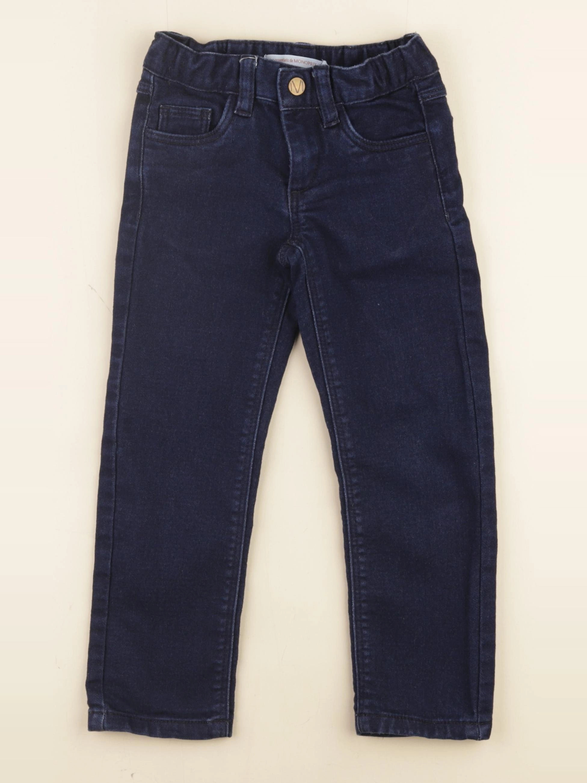 Monoprix - jean bleu - 4 ans