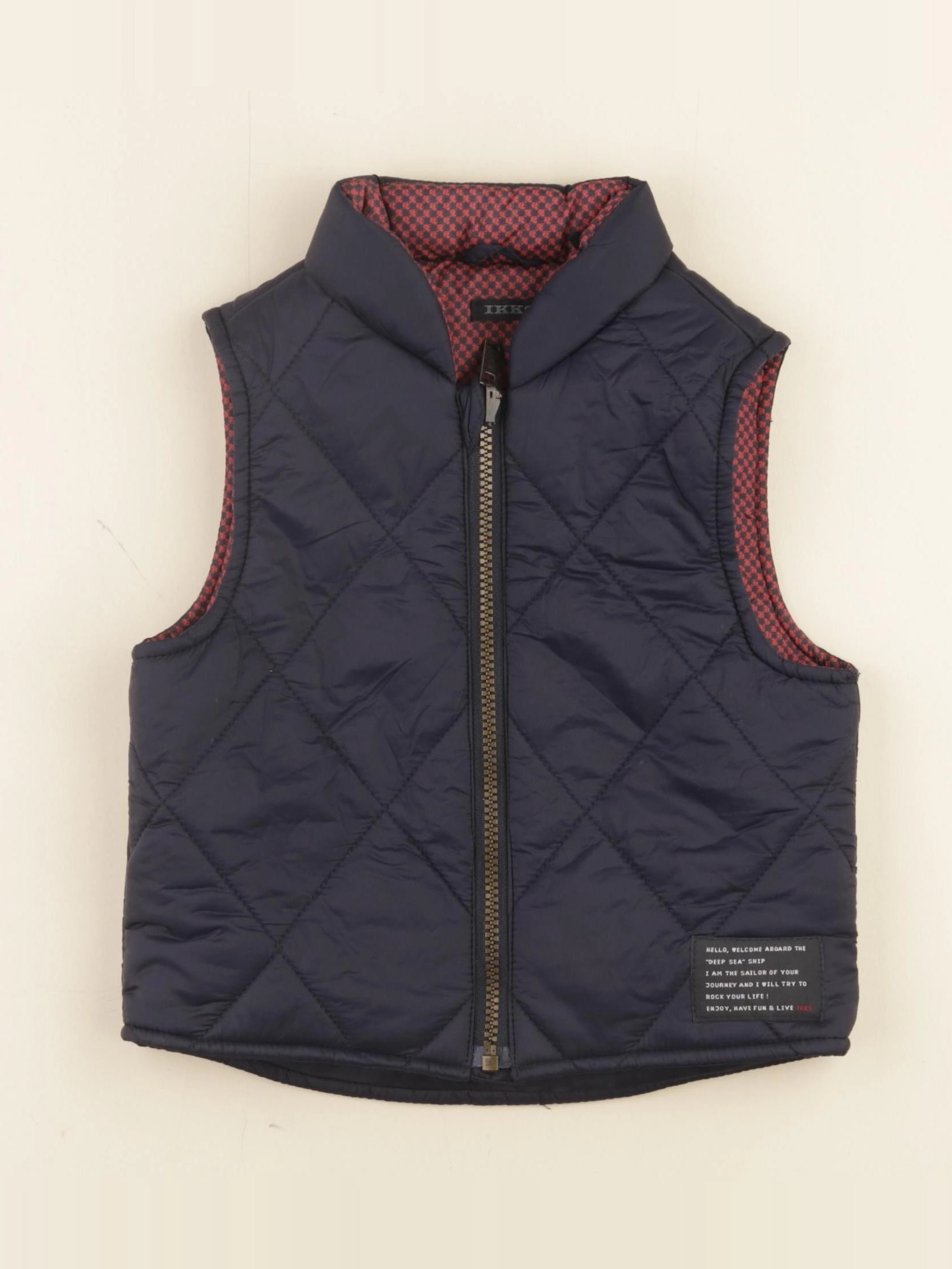 IKKS - doudoune bleu - 3 ans