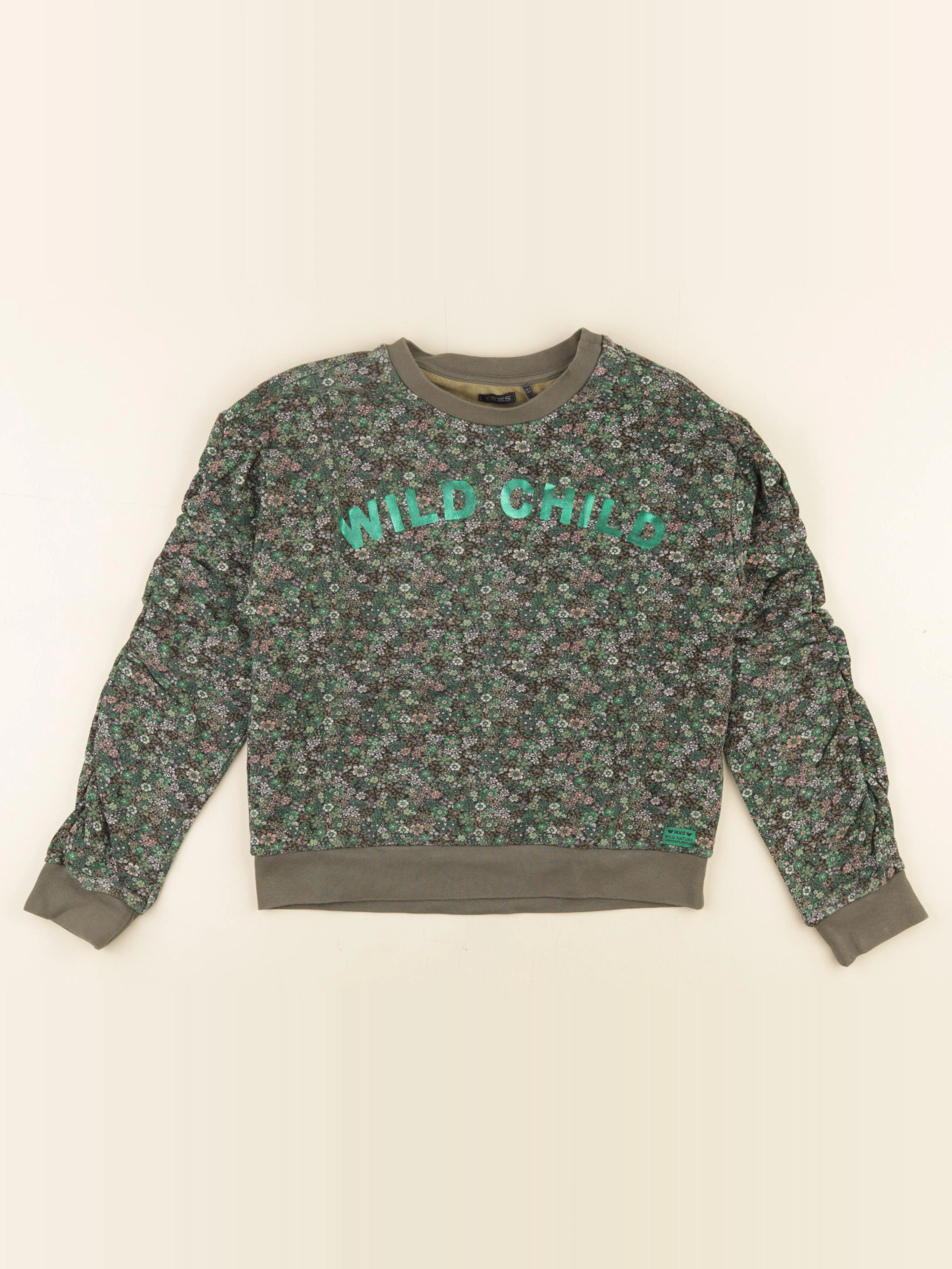 IKKS - sweat vert - 12 ans