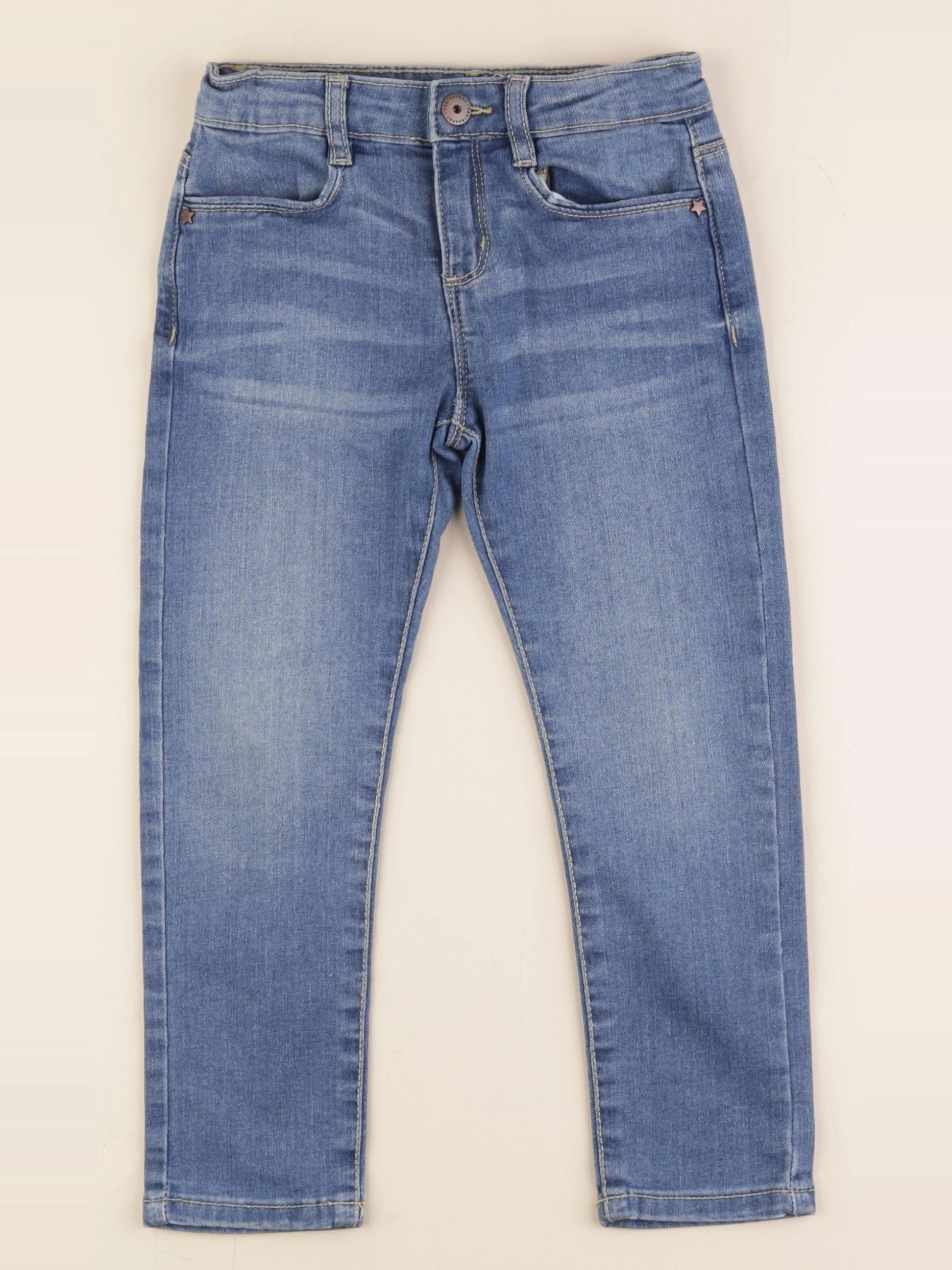 Vertbaudet - jean bleu - 4 ans