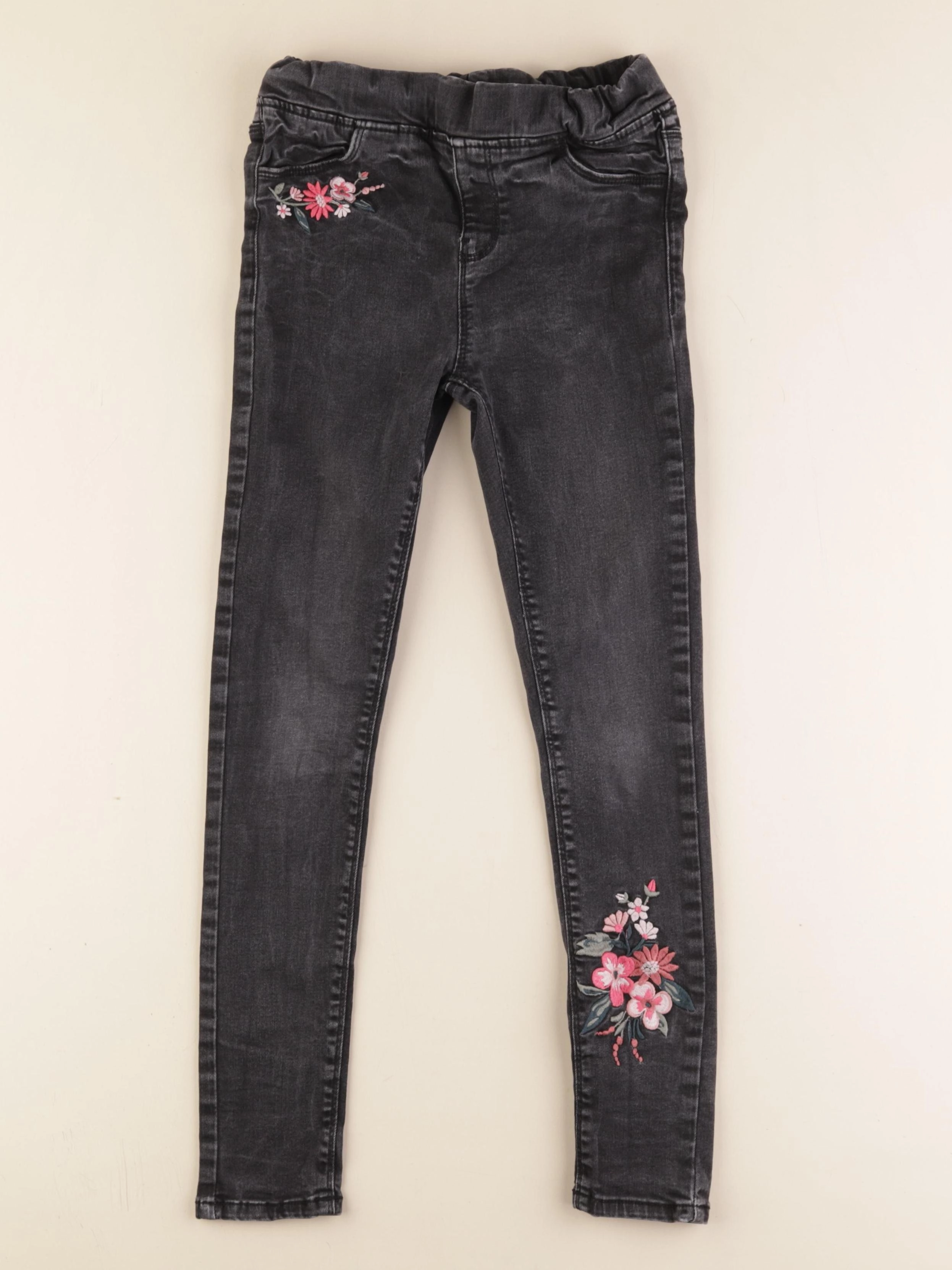 Vertbaudet - jegging noir - 10 ans