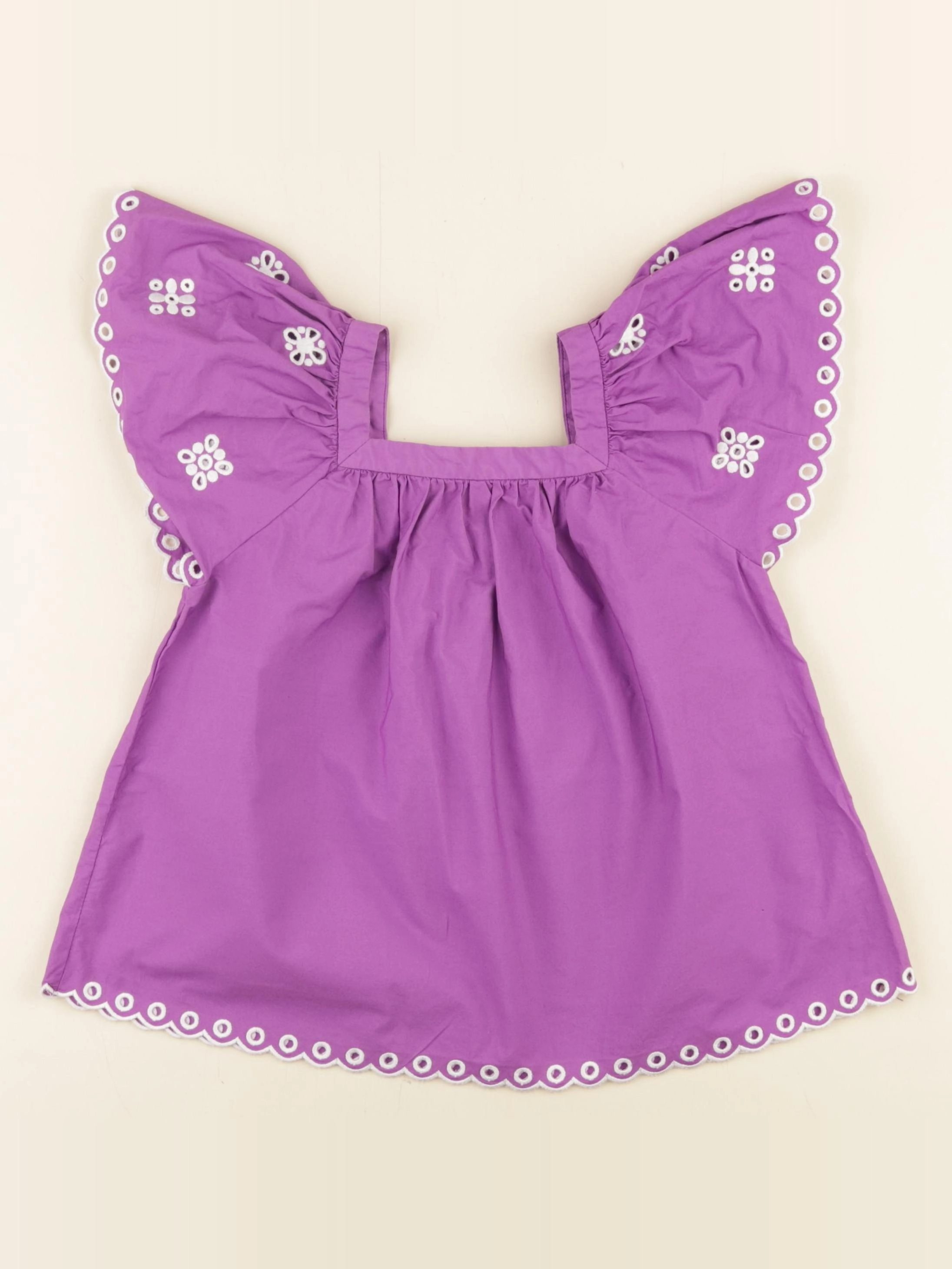 Jacadi - blouse violet - 8 ans