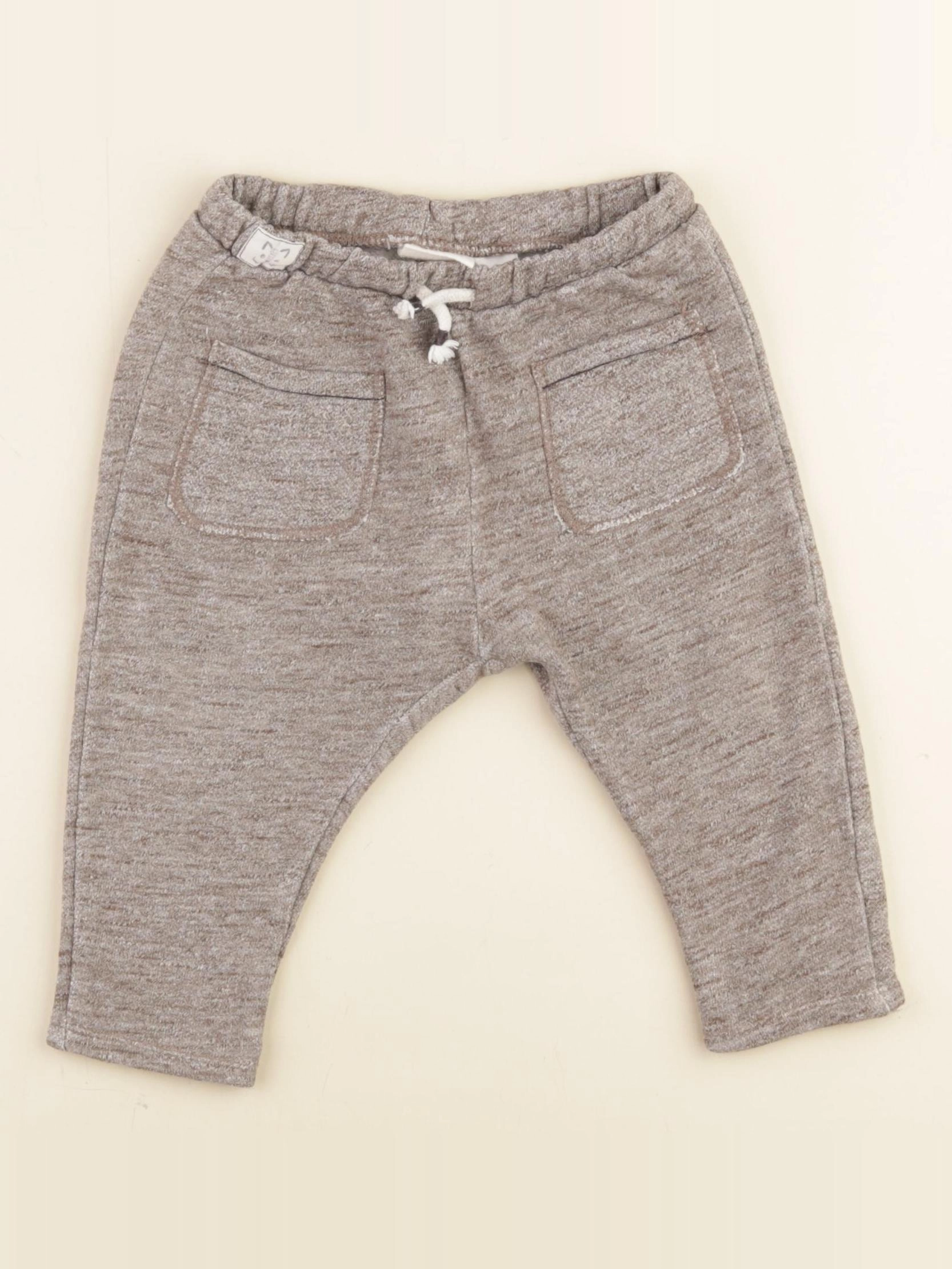 Zara - jogging marron - 9/12 mois