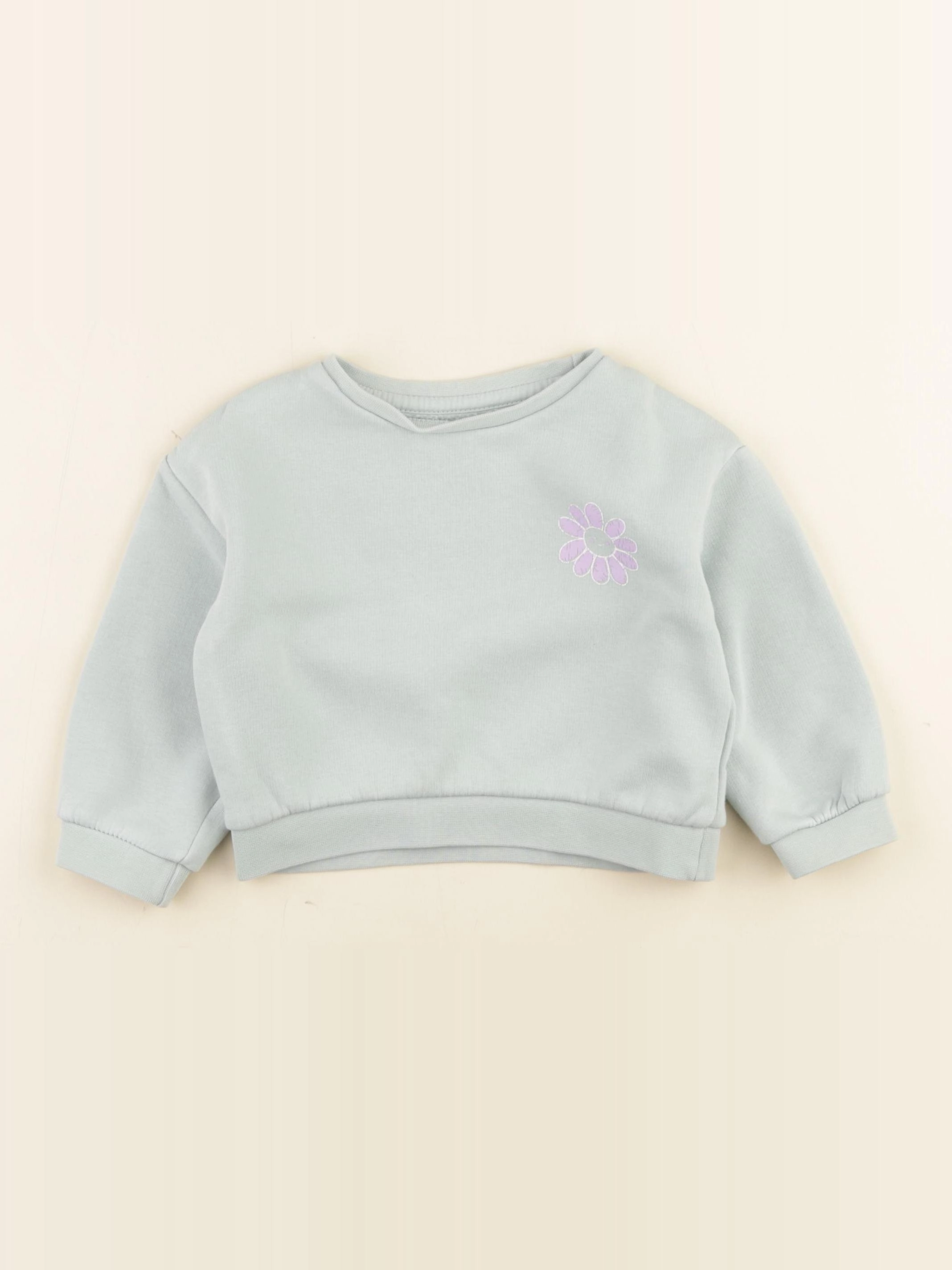 Vertbaudet - sweat bleu - 2 ans