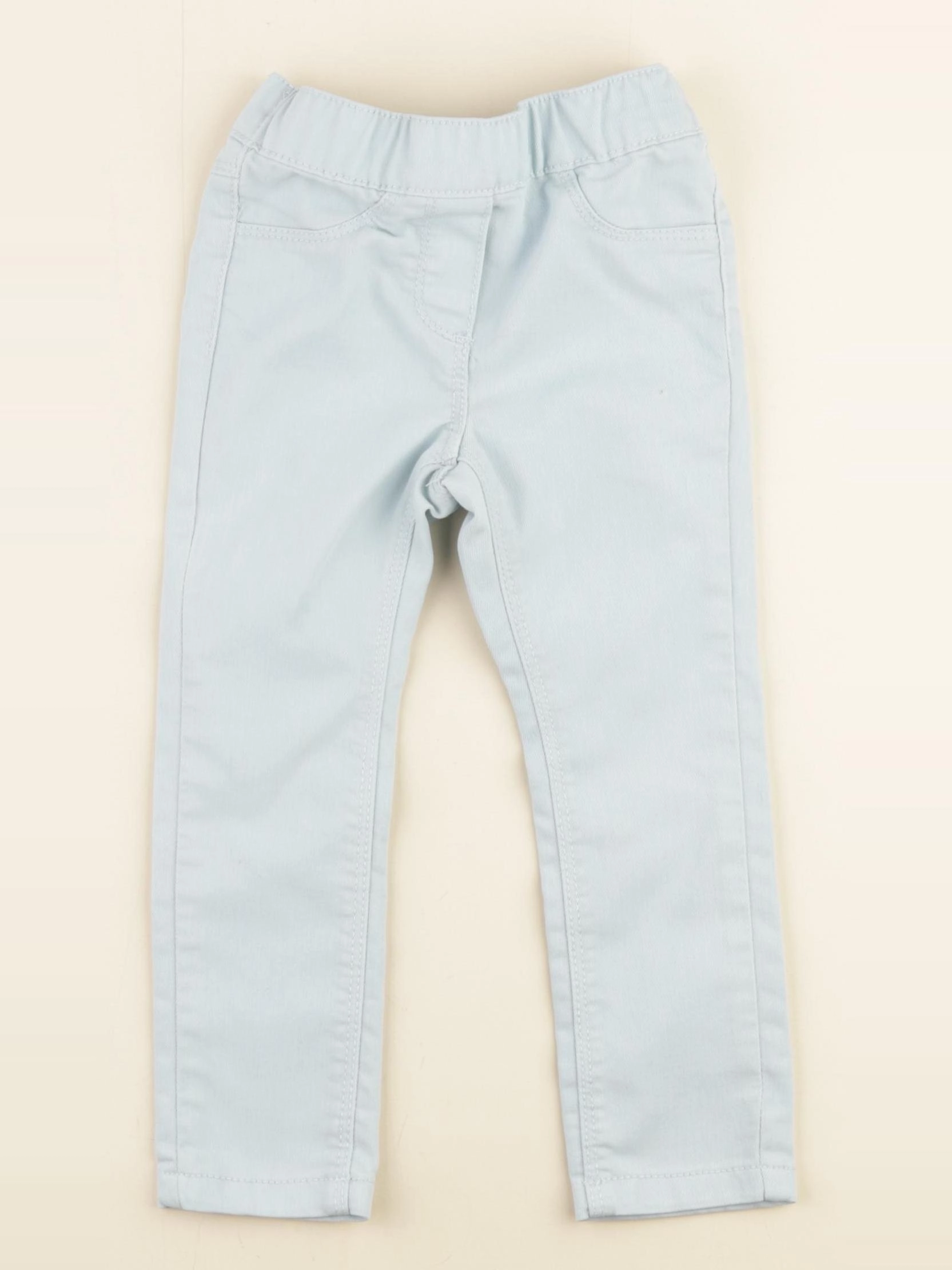 Vertbaudet - jegging bleu - 2 ans