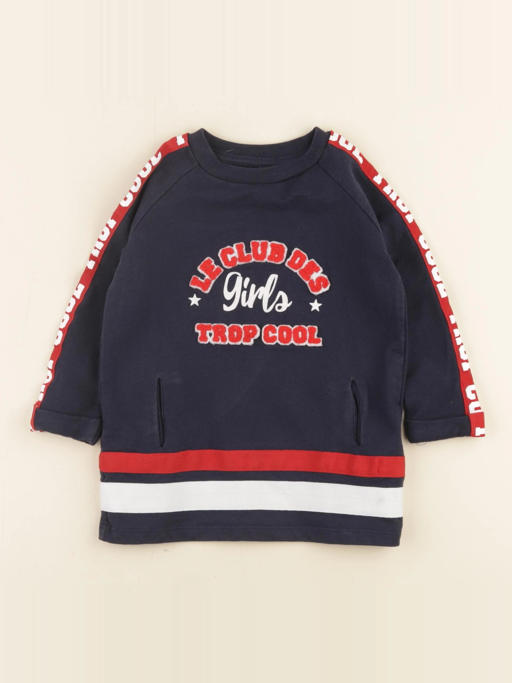 Vertbaudet - robe bleu - 2 ans