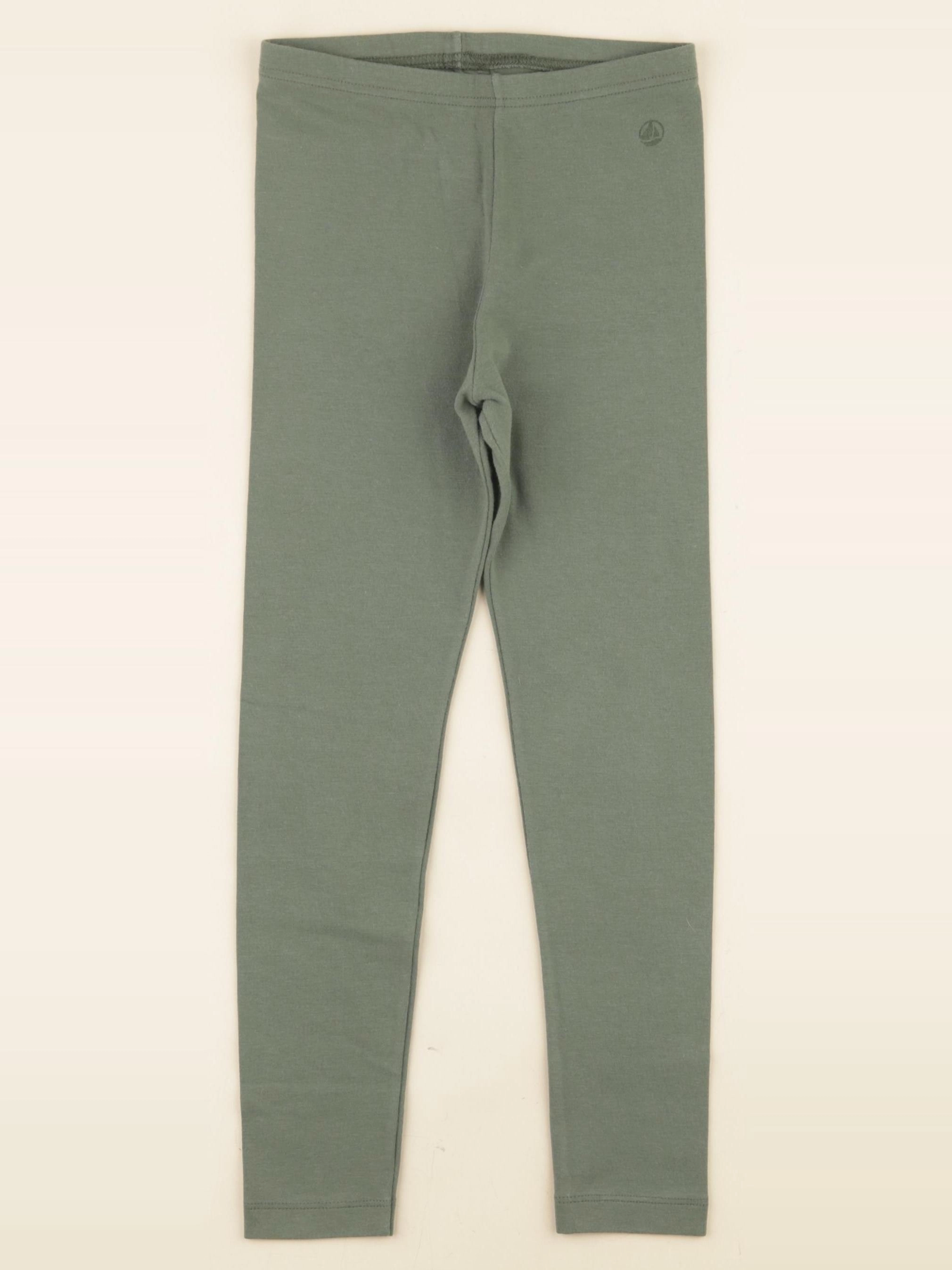 Petit Bateau - legging vert - 6 mois